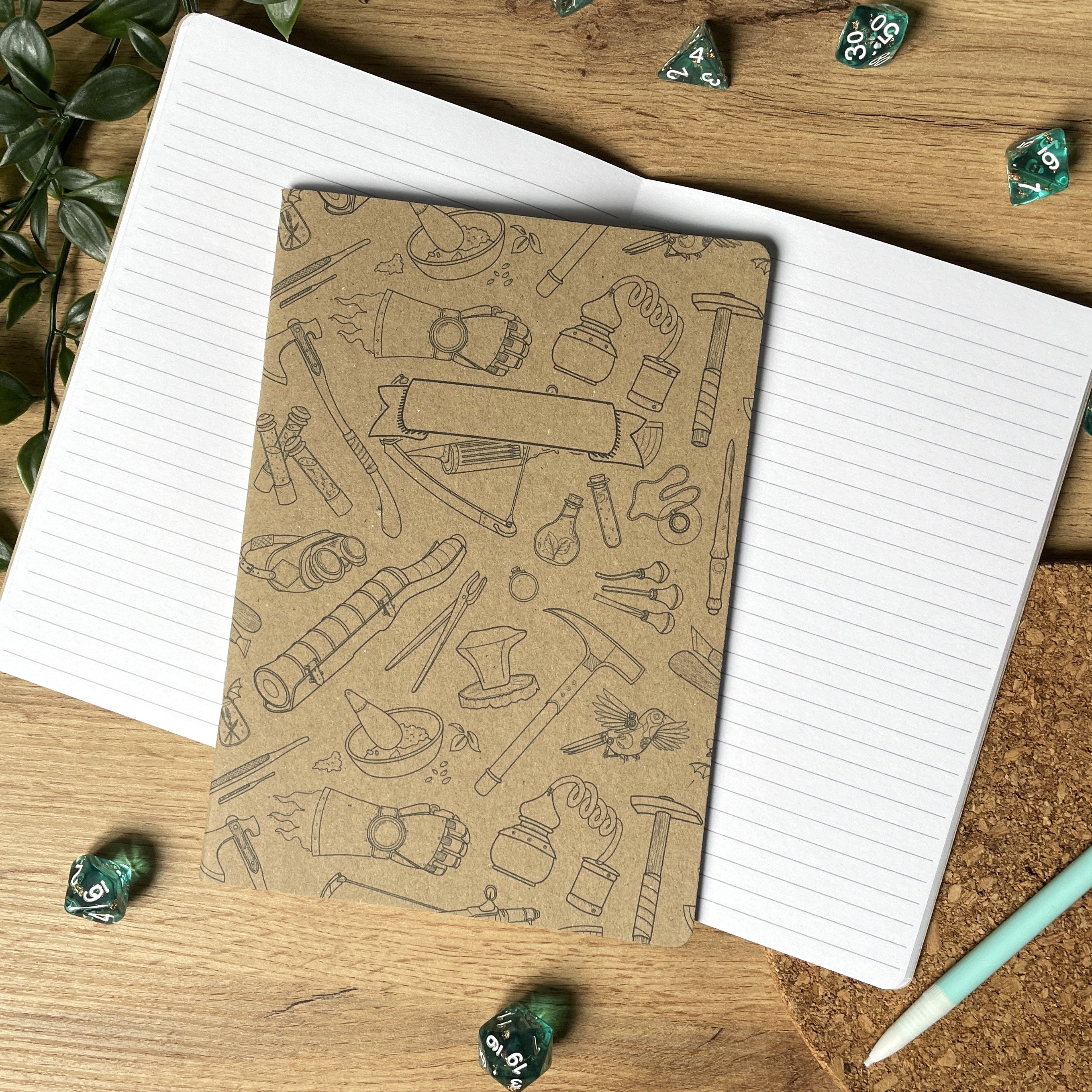 Artificer's Workshop A5 Notebook