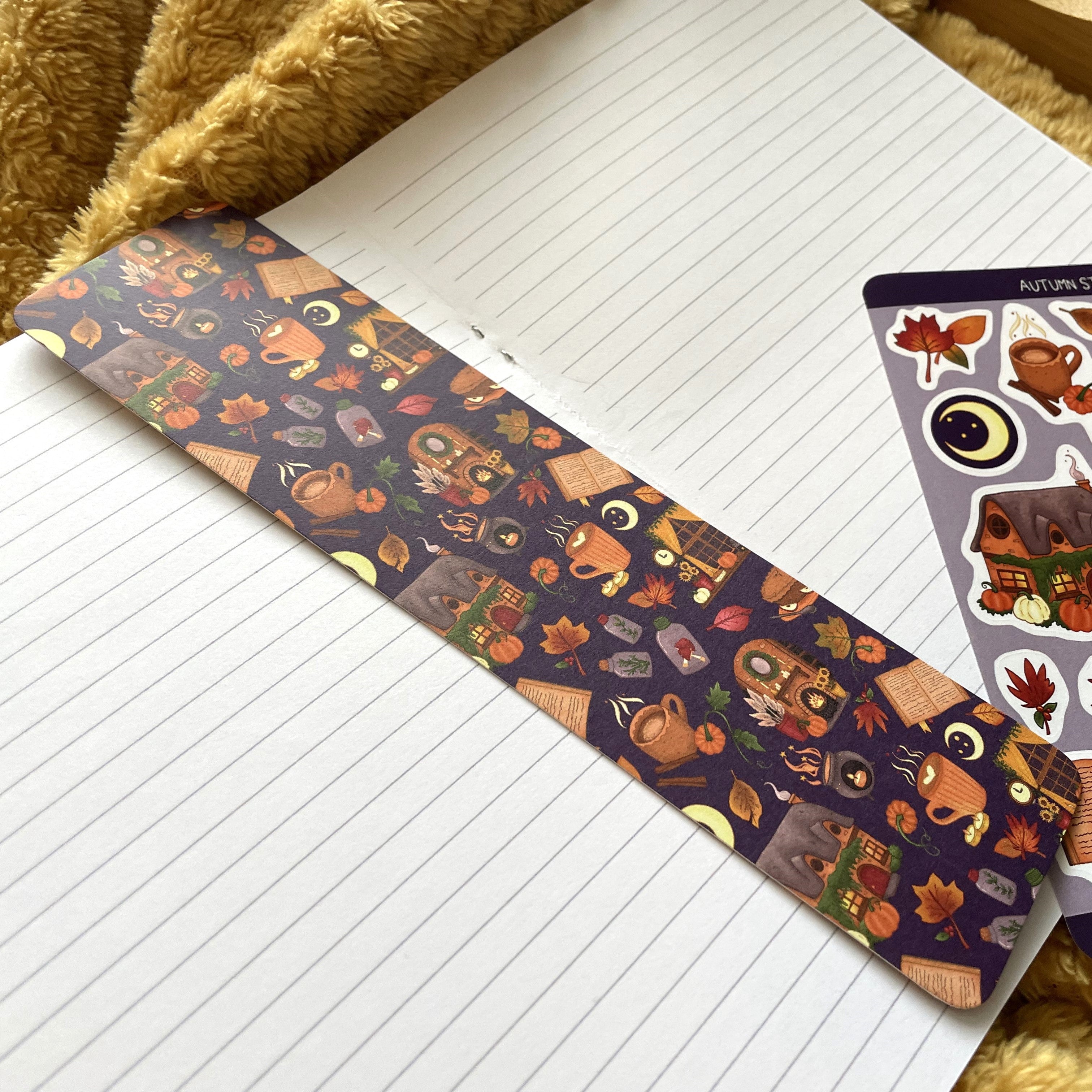 Autumn Cosiness Bookmark