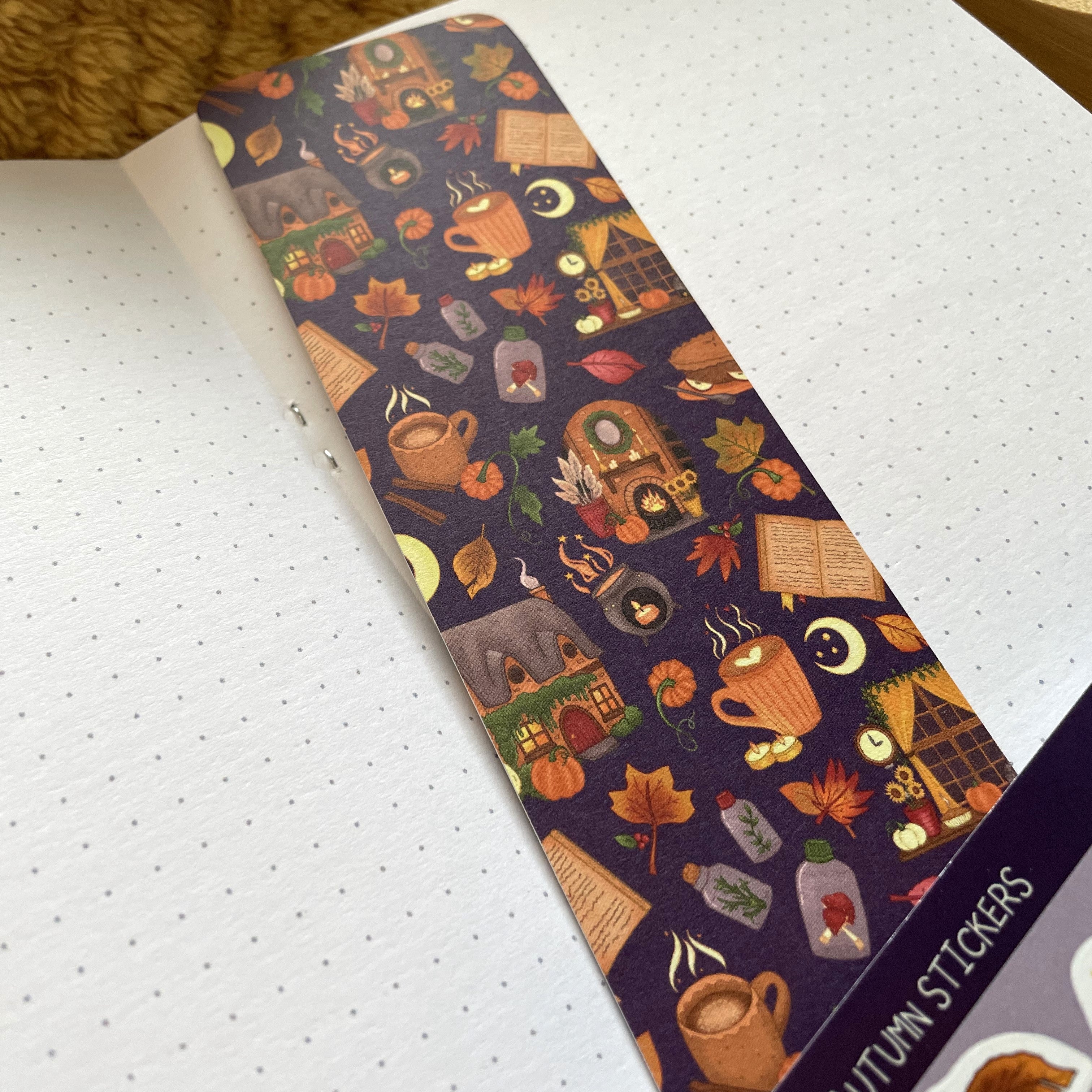 Autumn Cosiness Bookmark