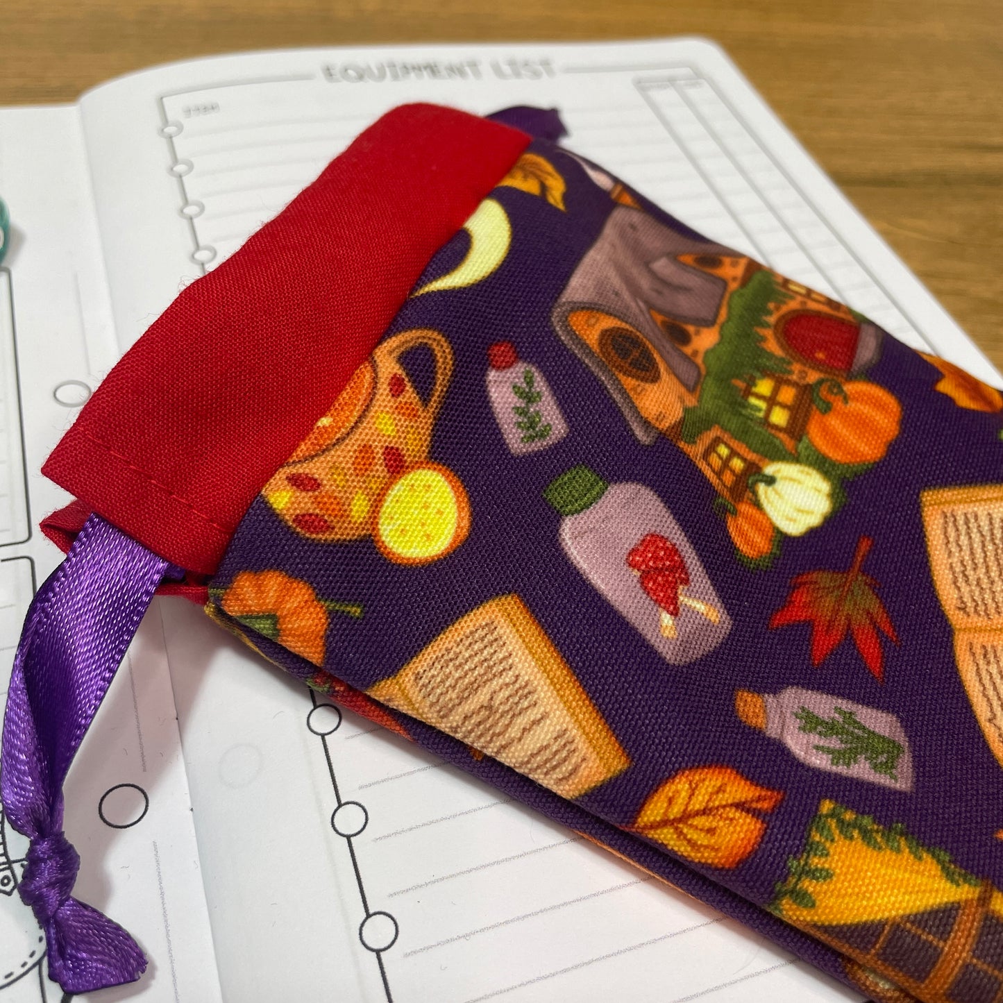 Autumn Cosiness Dice Bags