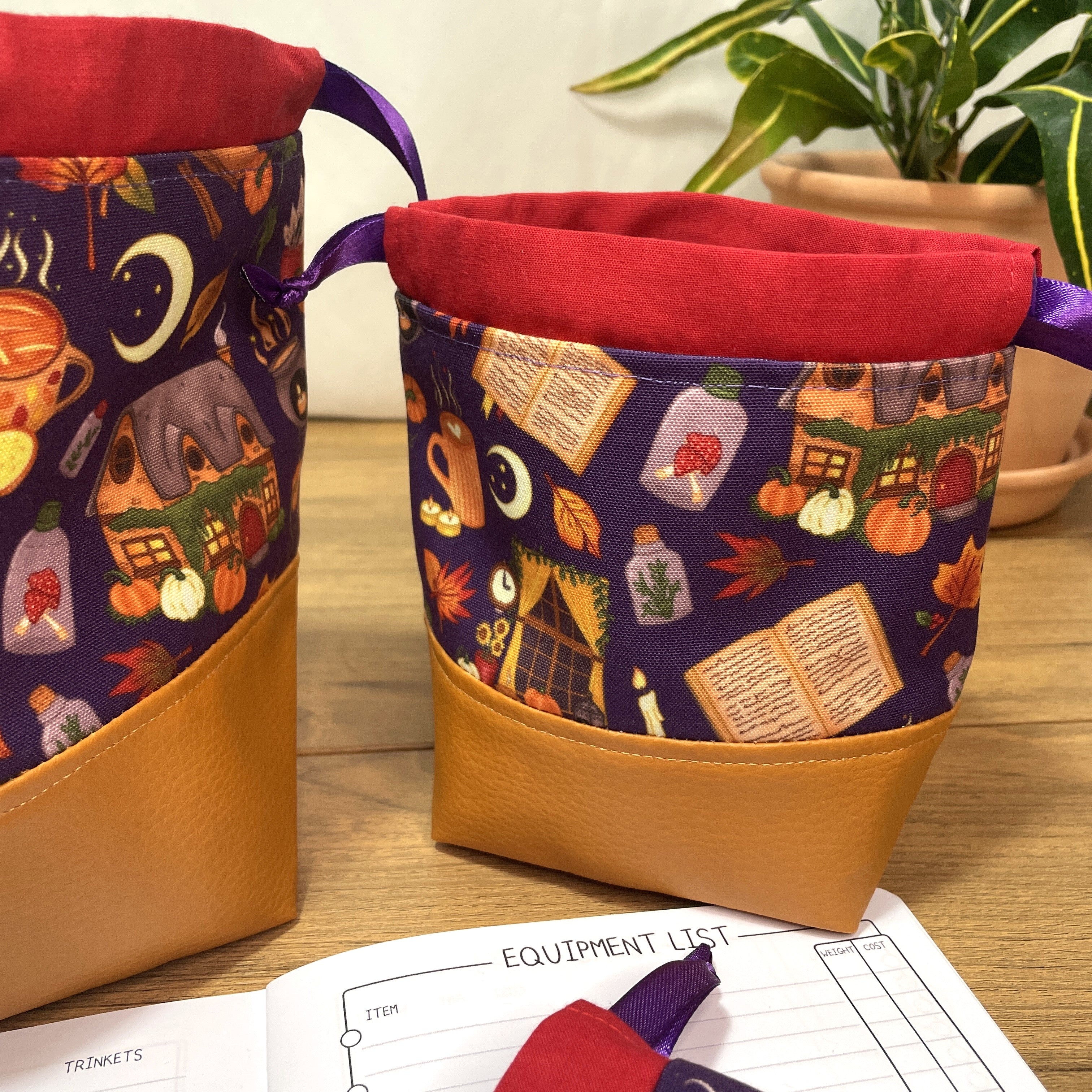 Autumn Cosiness Dice Bags