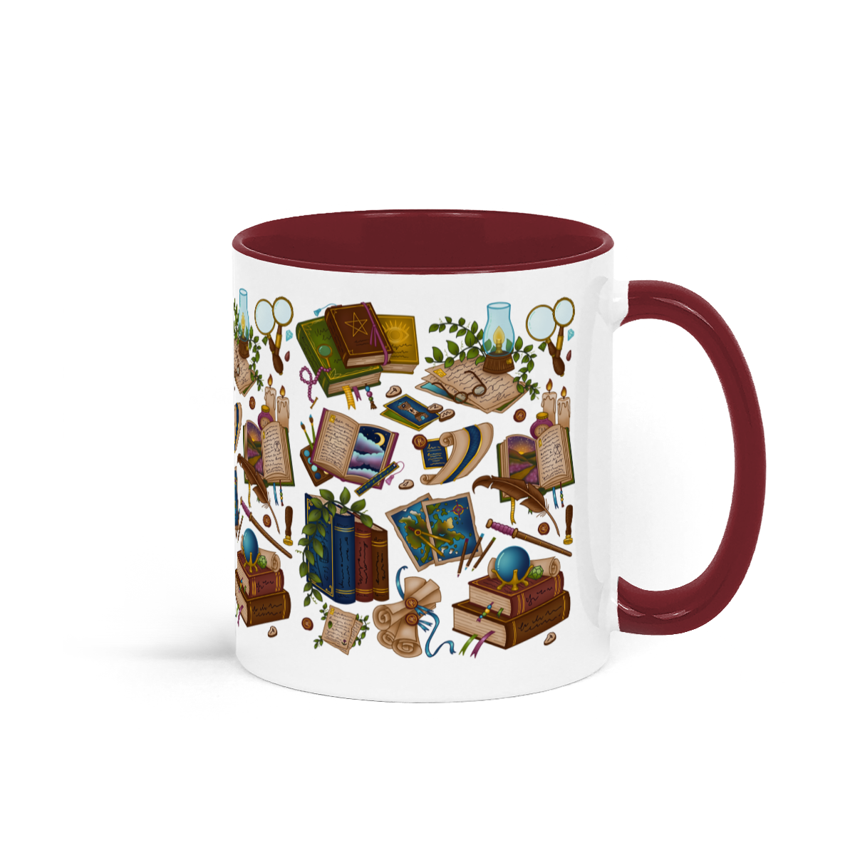 Fantasy Library Mug of Holding