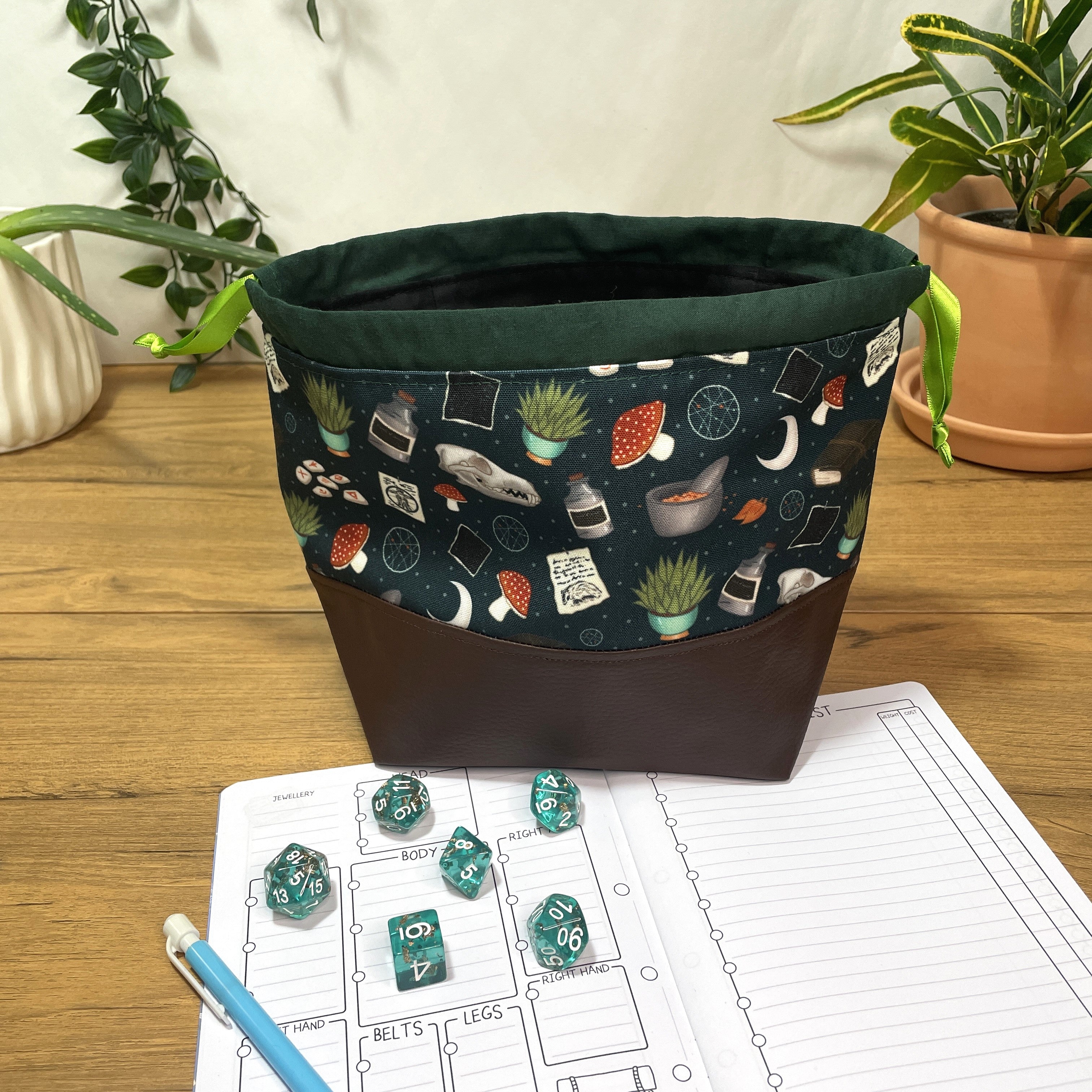Druidic Nature Dice Bags