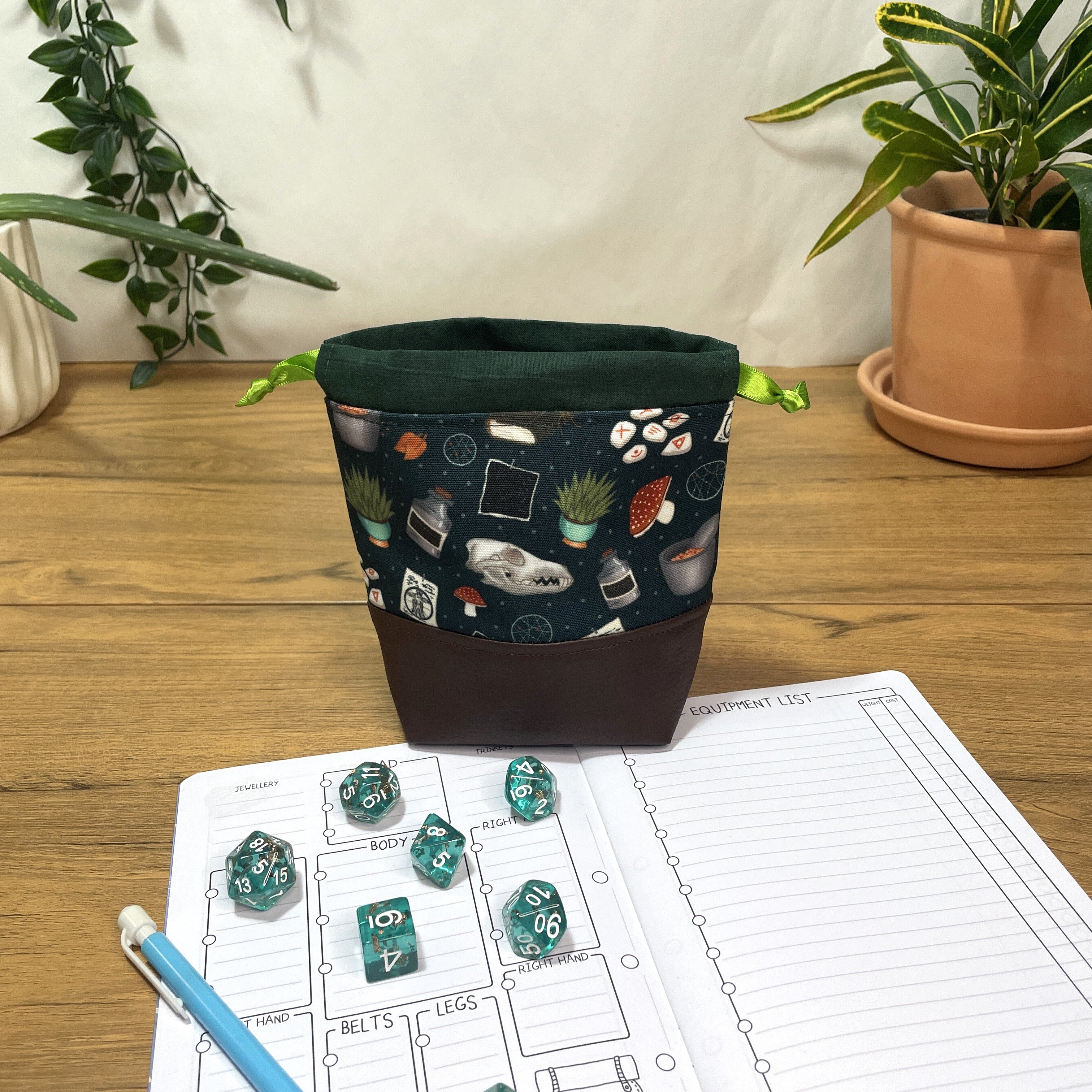 Druidic Nature Dice Bags