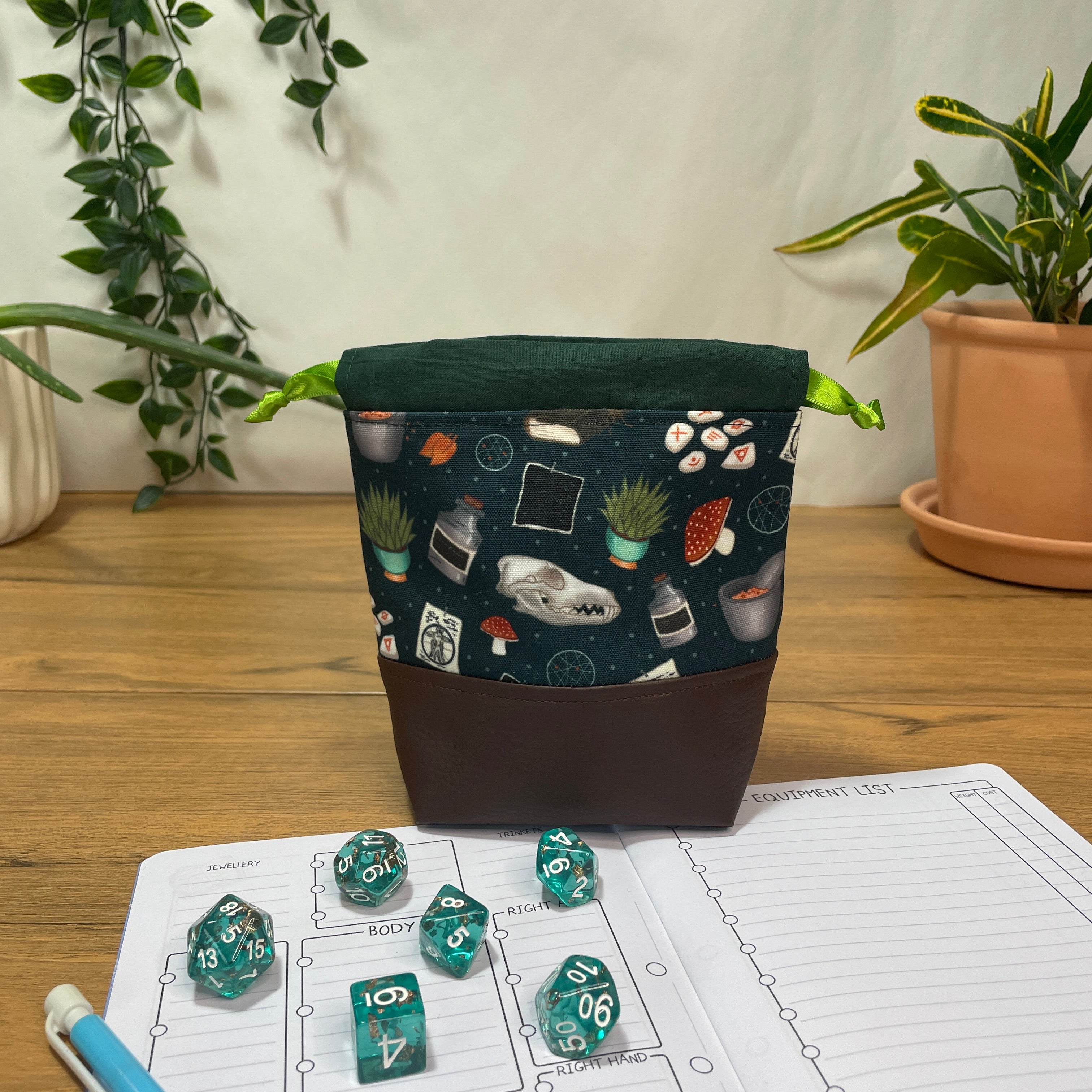 Druidic Nature Dice Bags