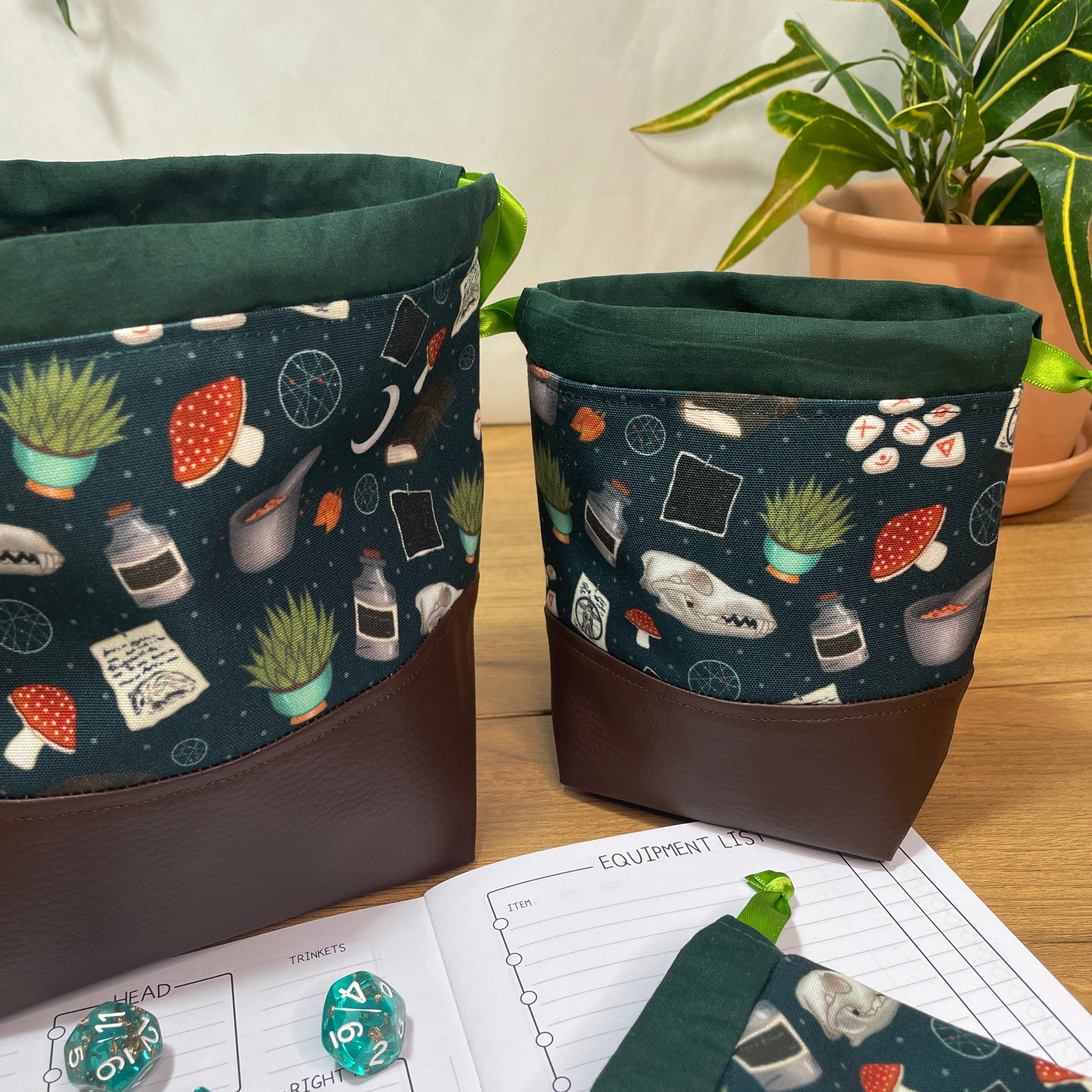 Druidic Nature Dice Bags