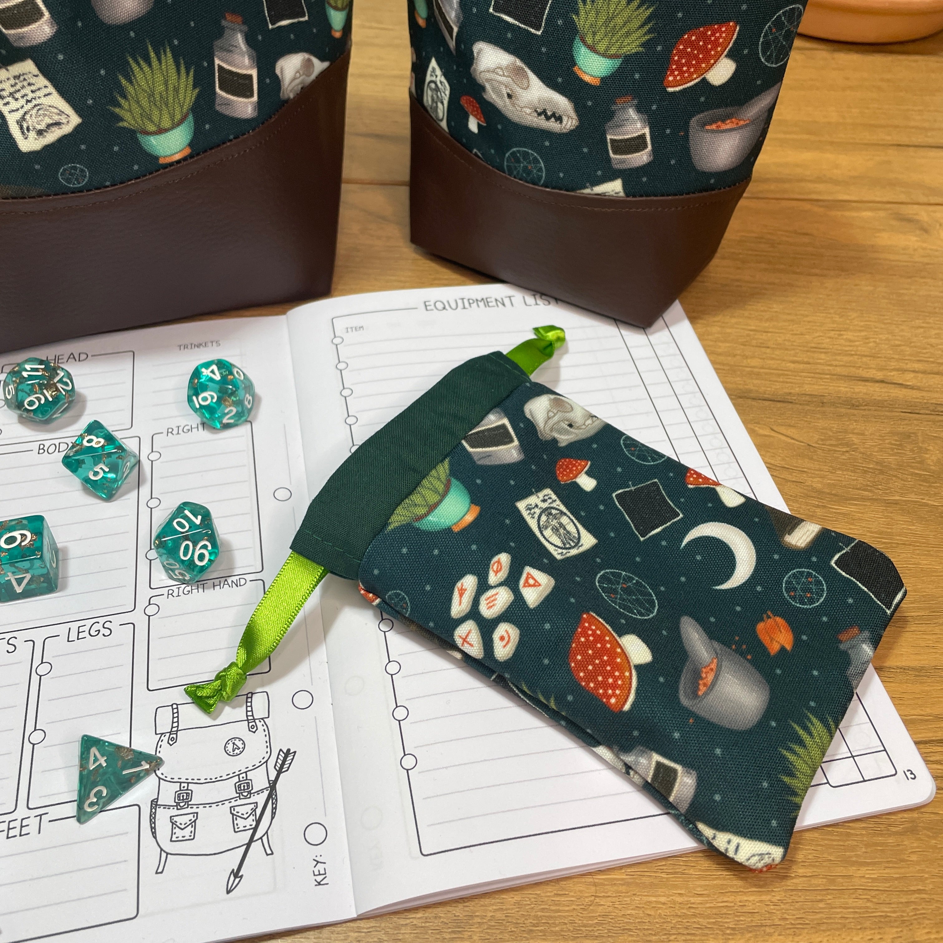Druidic Nature Dice Bags