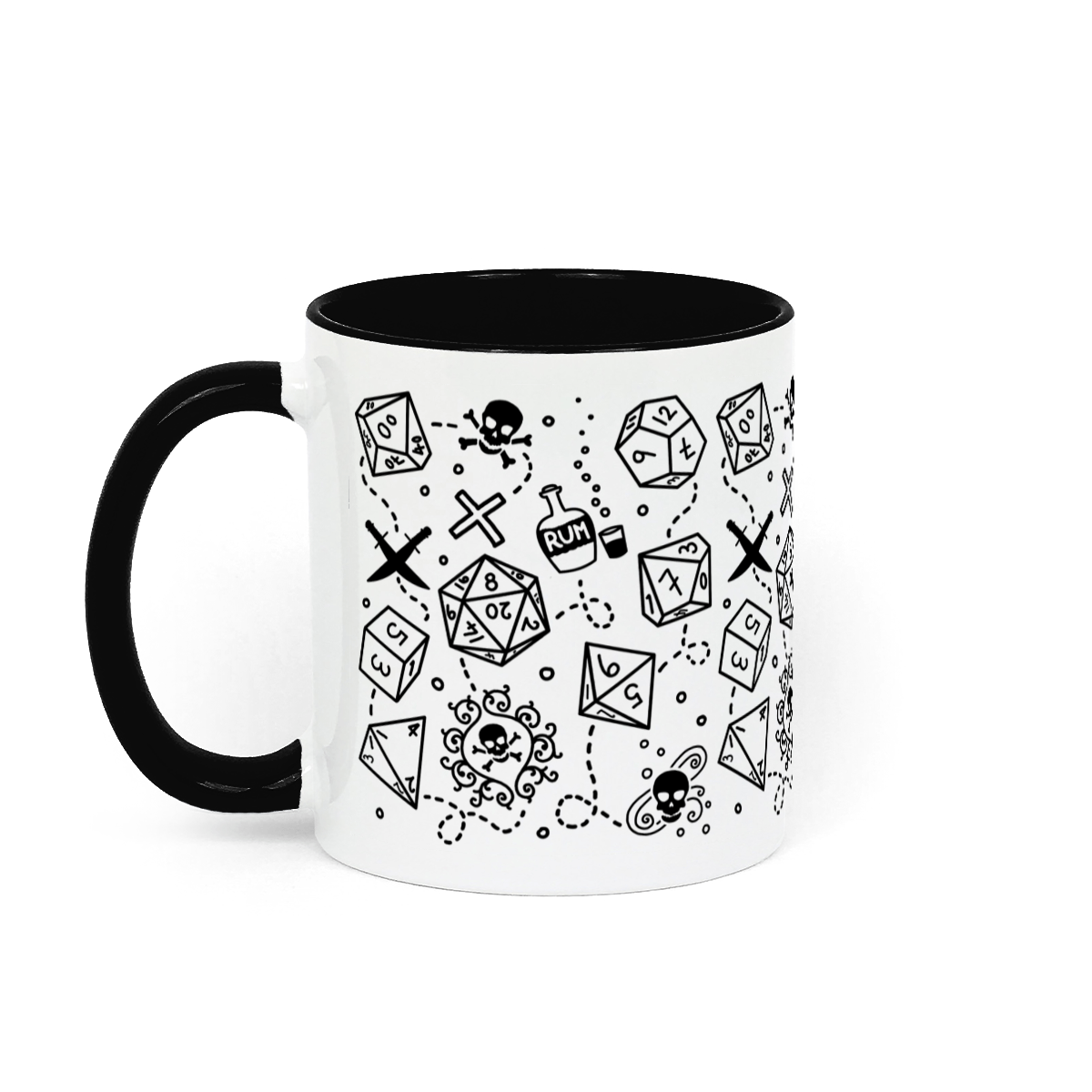 Gothic Pirate Mug of Holding