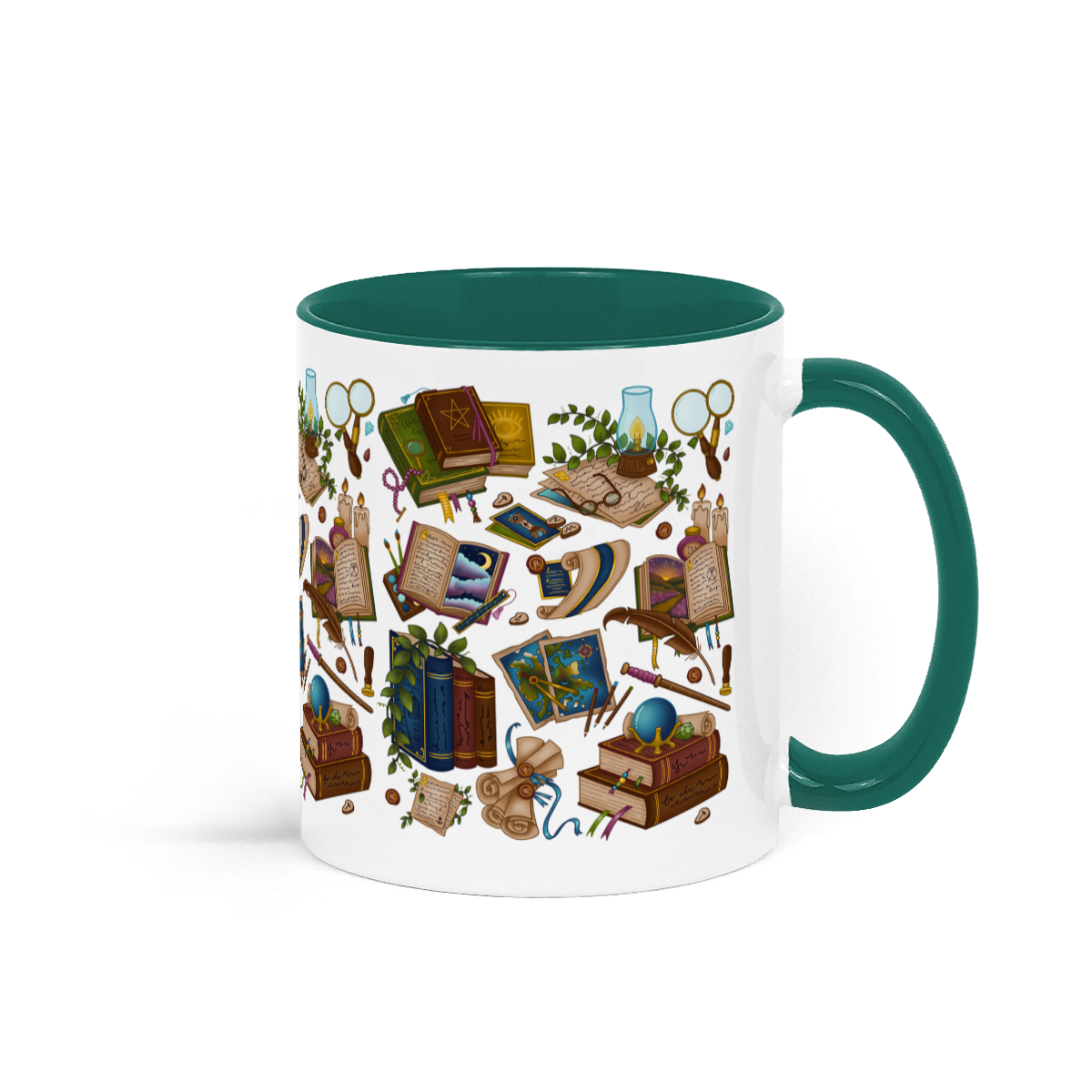 Fantasy Library Mug of Holding