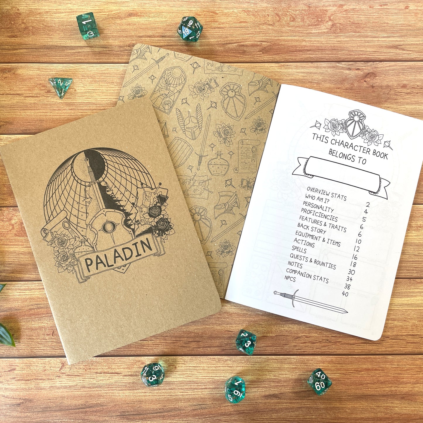 Paladin's Oath A5 D&D5e Character Book