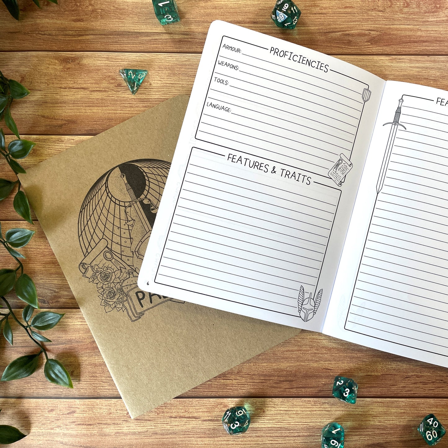 Paladin's Oath A5 D&D5e Character Book