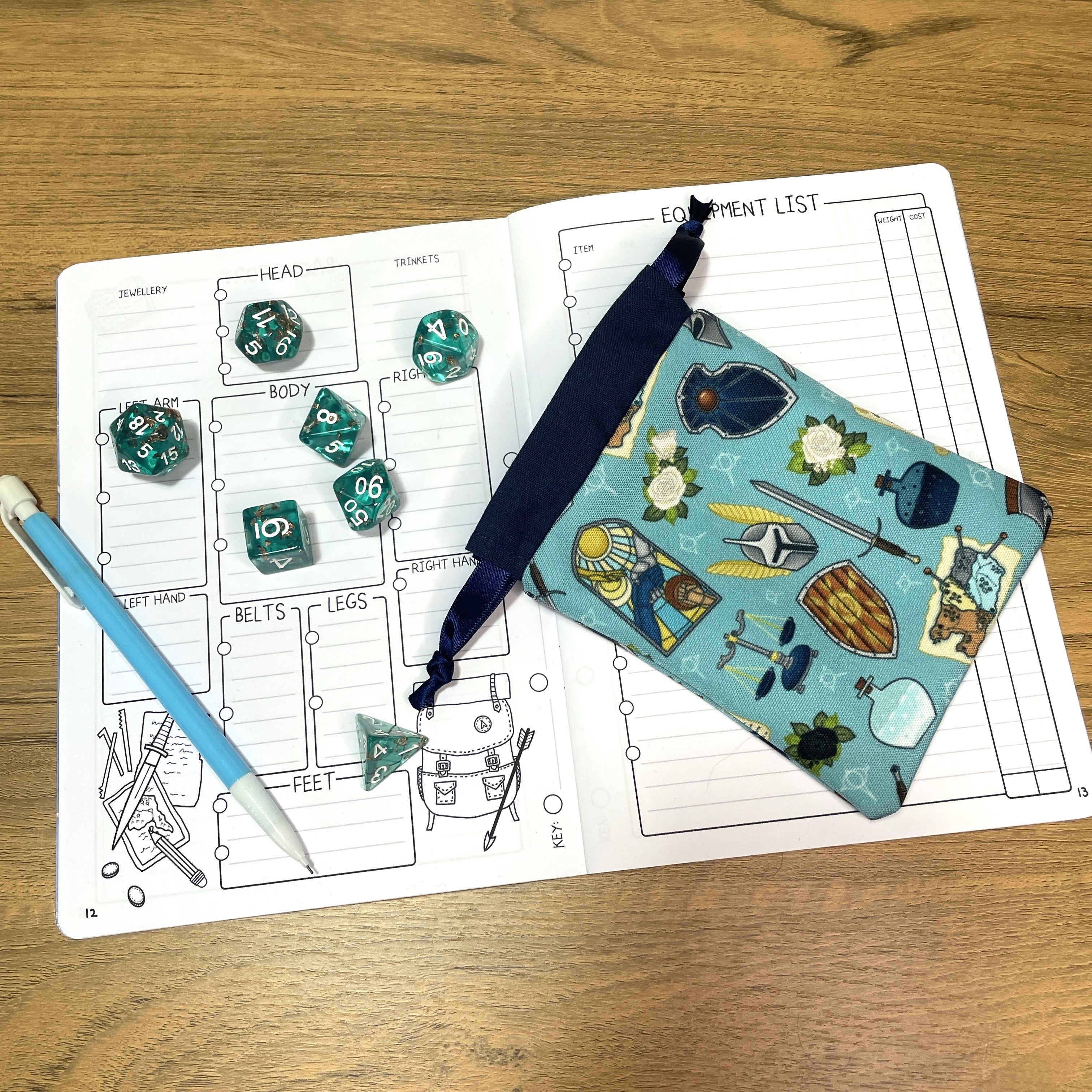 Paladin's Oath Dice Bags