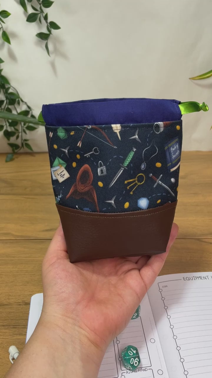 Rogue's Racket Dice Bags