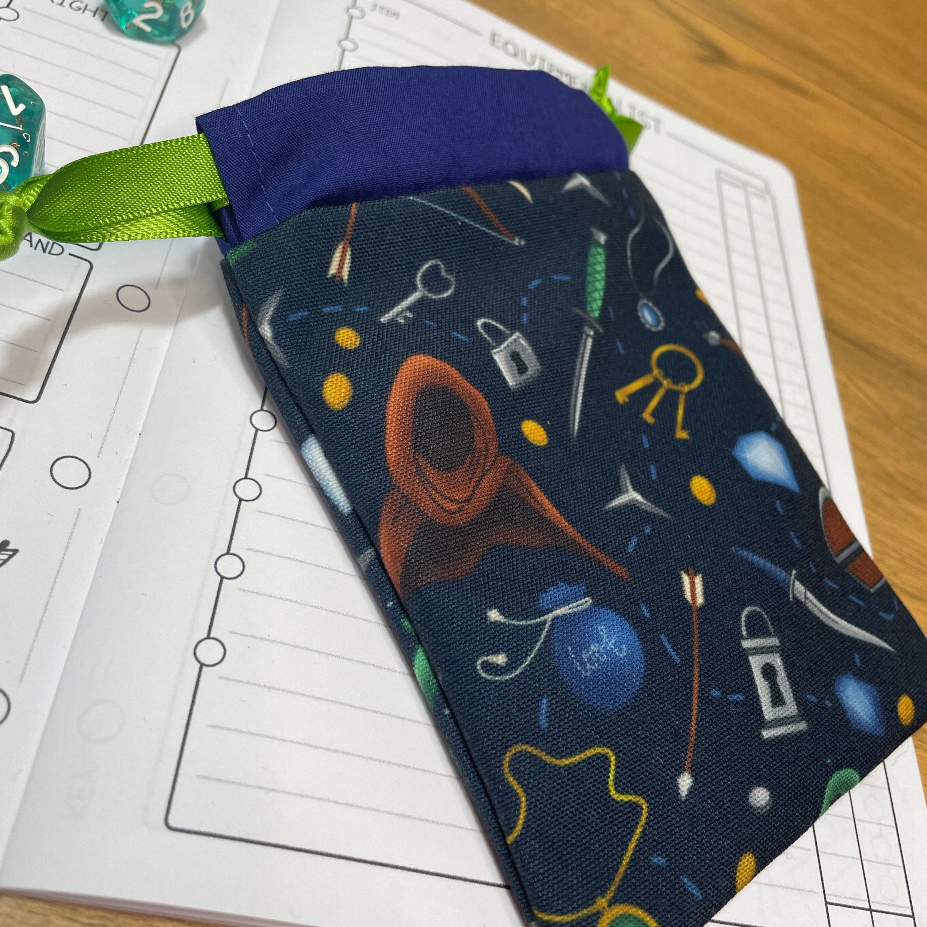 Rogue's Racket Dice Bags