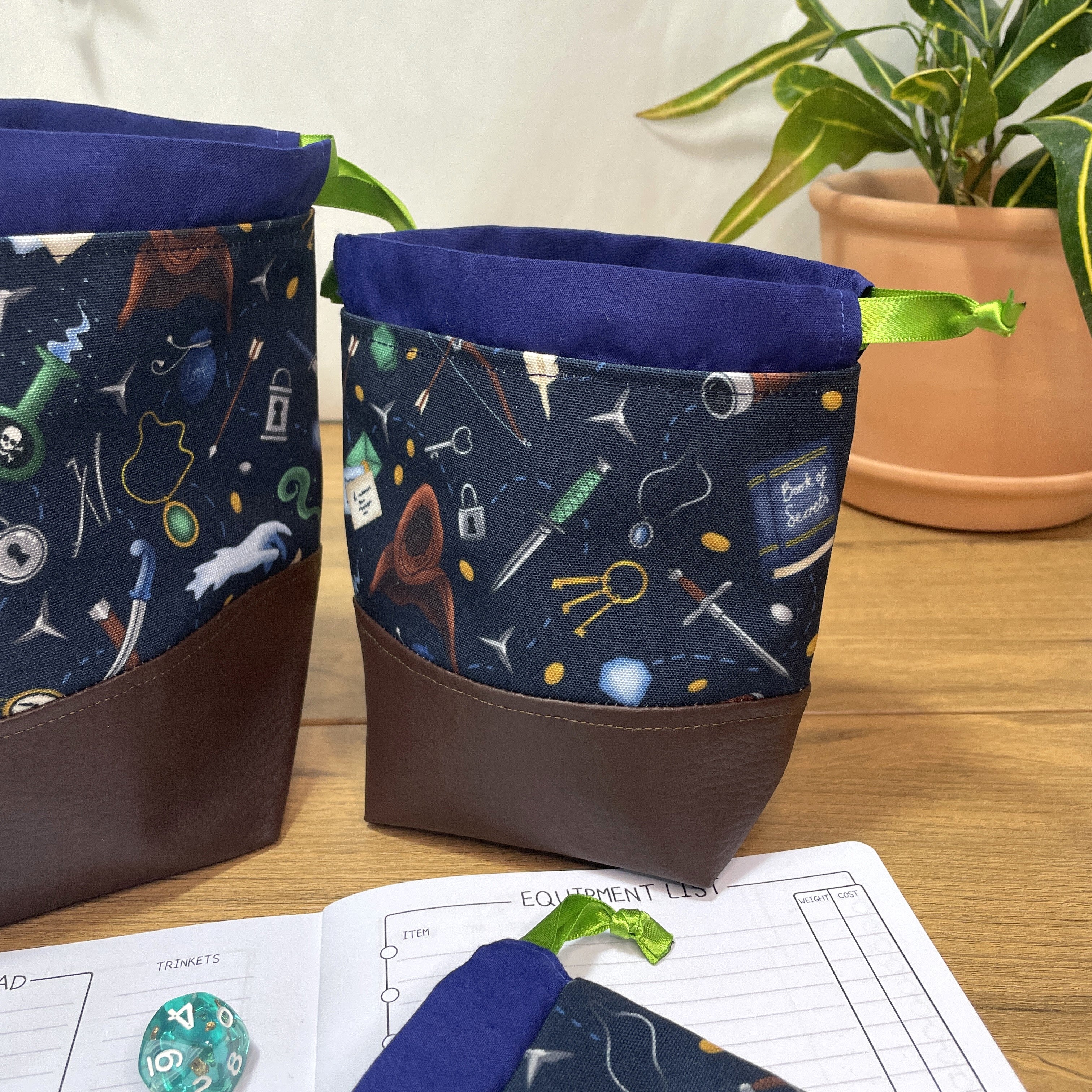 Rogue's Racket Dice Bags
