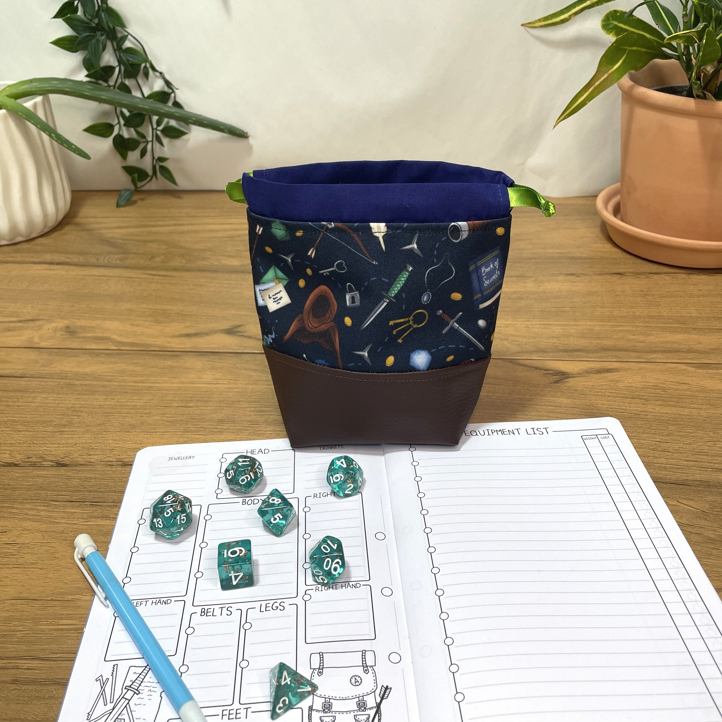 Rogue's Racket Dice Bags