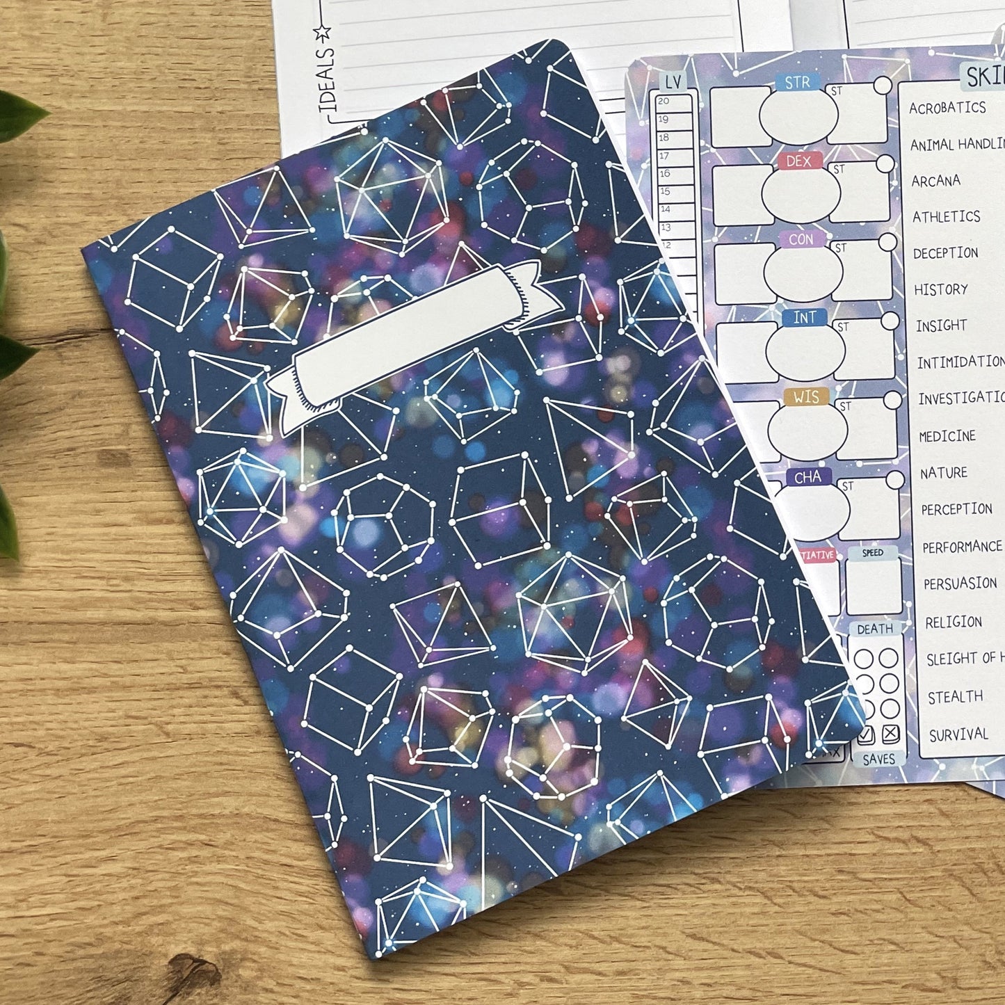Starry Dice A5 Character Book