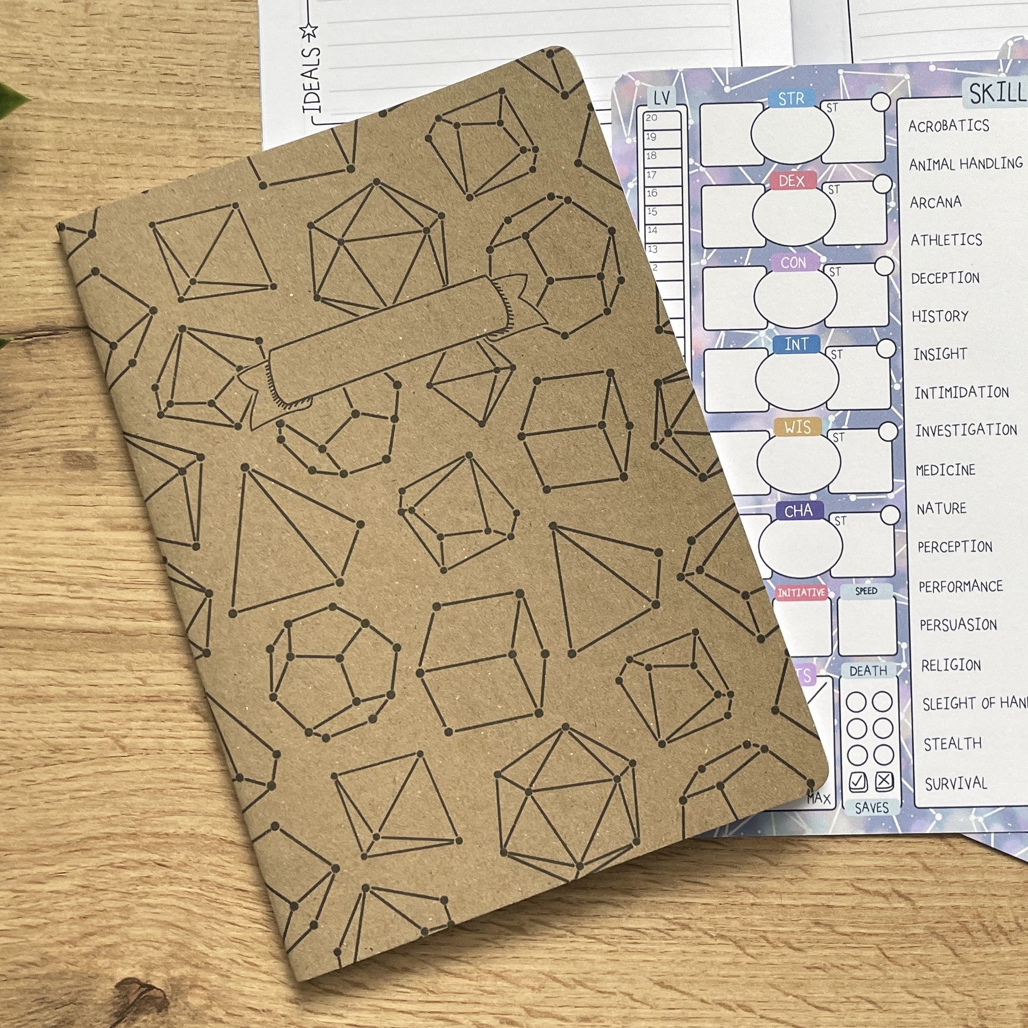 Starry Dice A5 Character Book