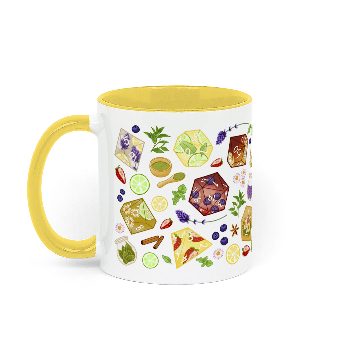 Tea Dice Mug of Holding