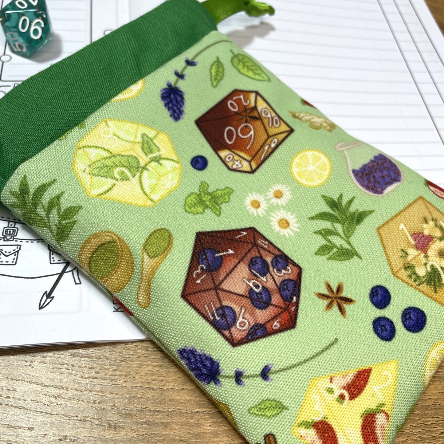 Tea Dice Dice Bags