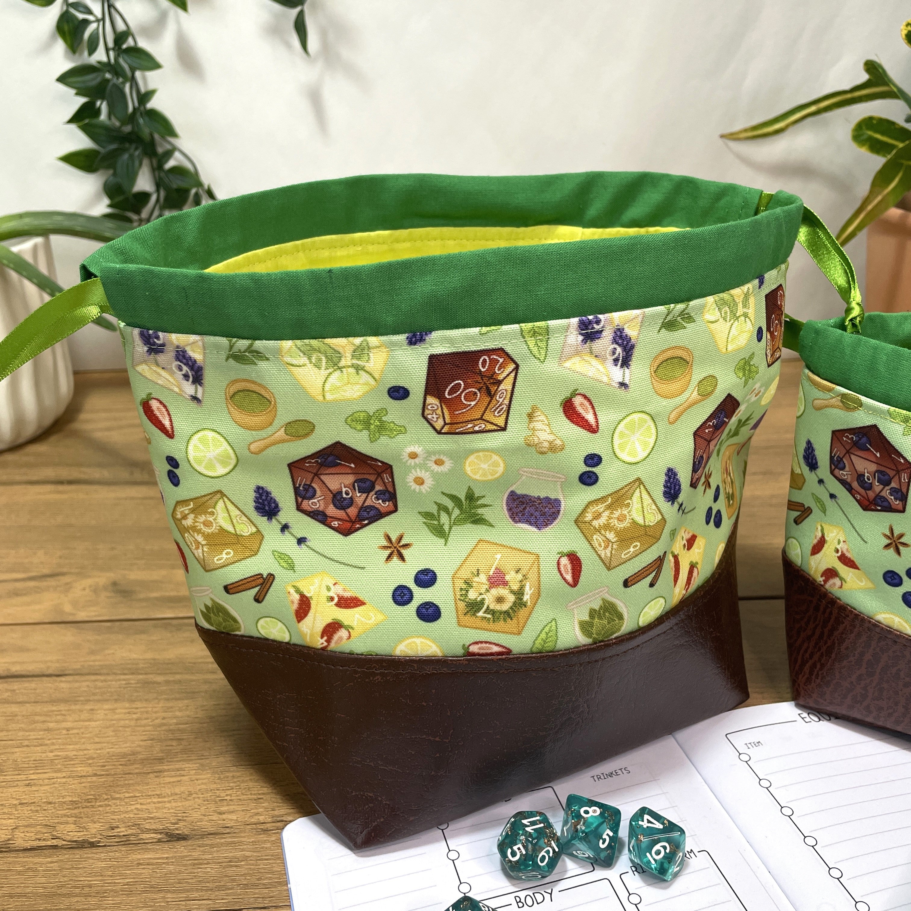 Tea Dice Dice Bags