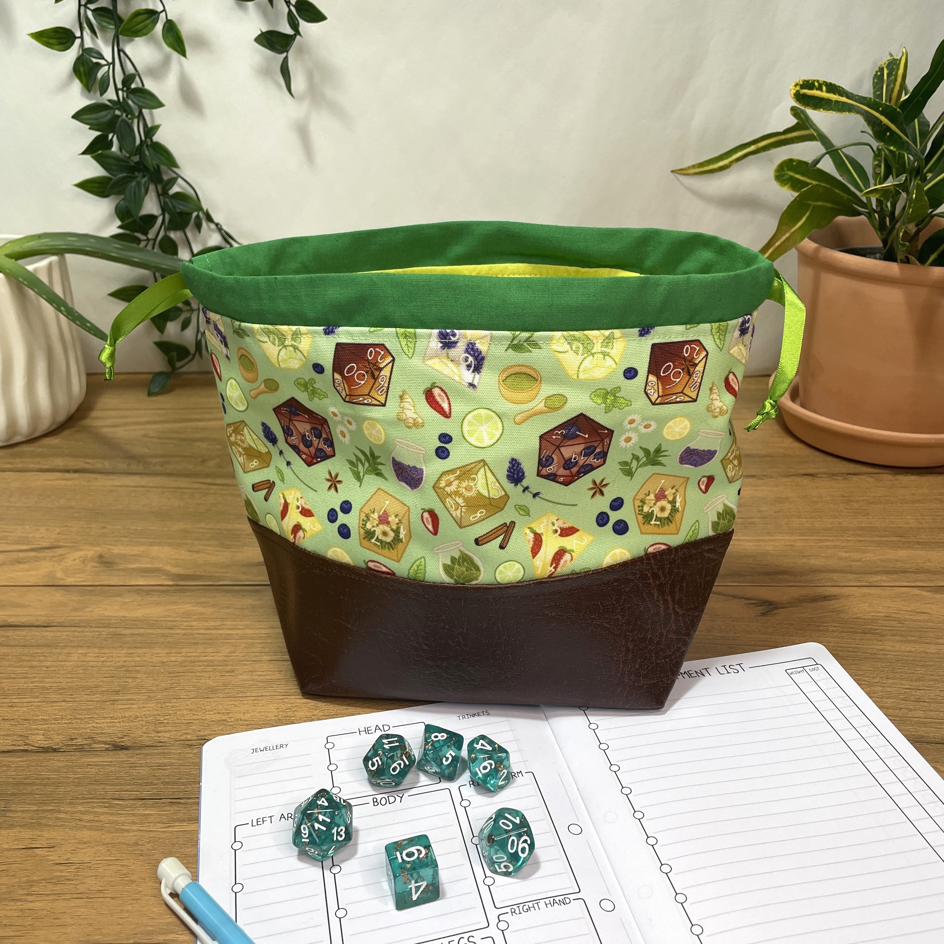 Tea Dice Dice Bags