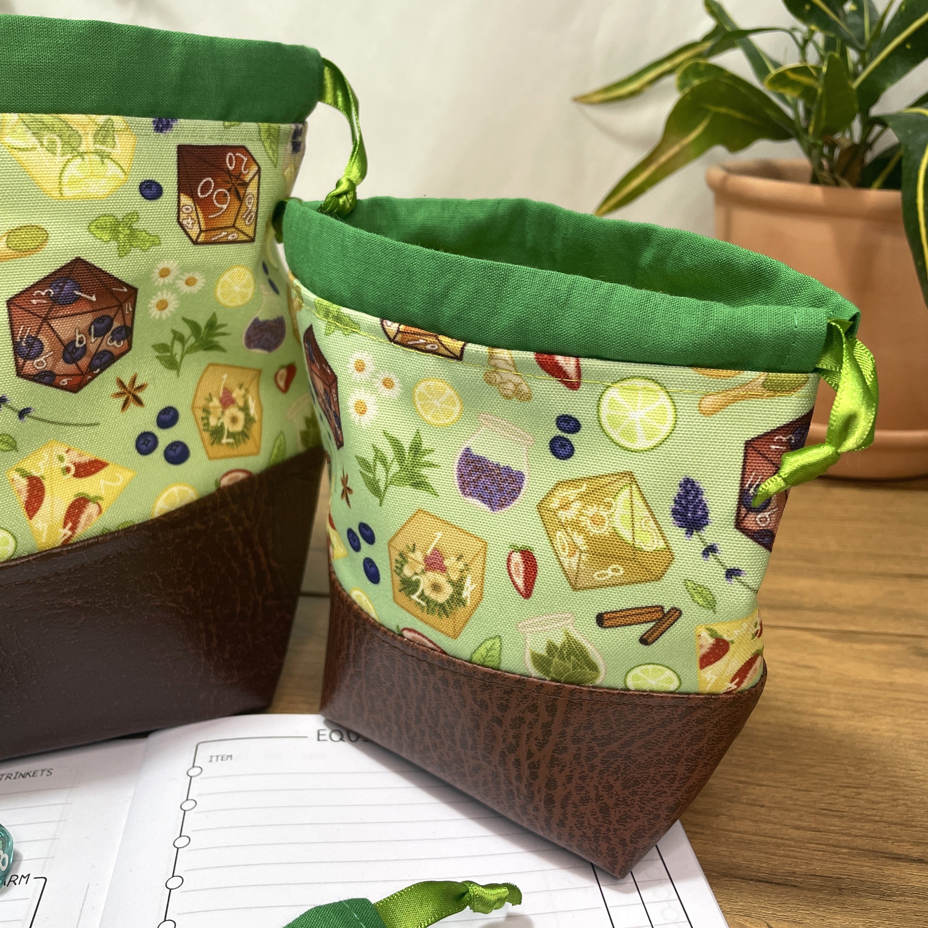Tea Dice Dice Bags