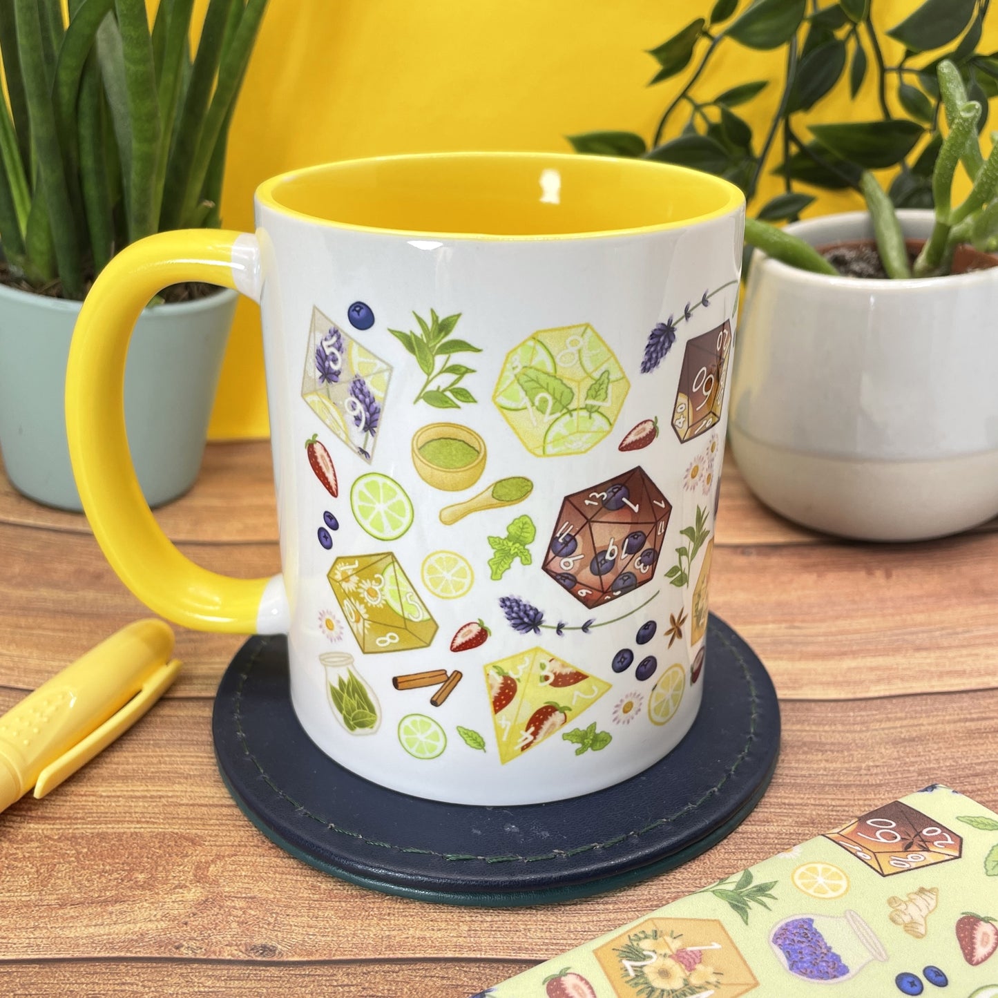 Tea Dice Mug of Holding