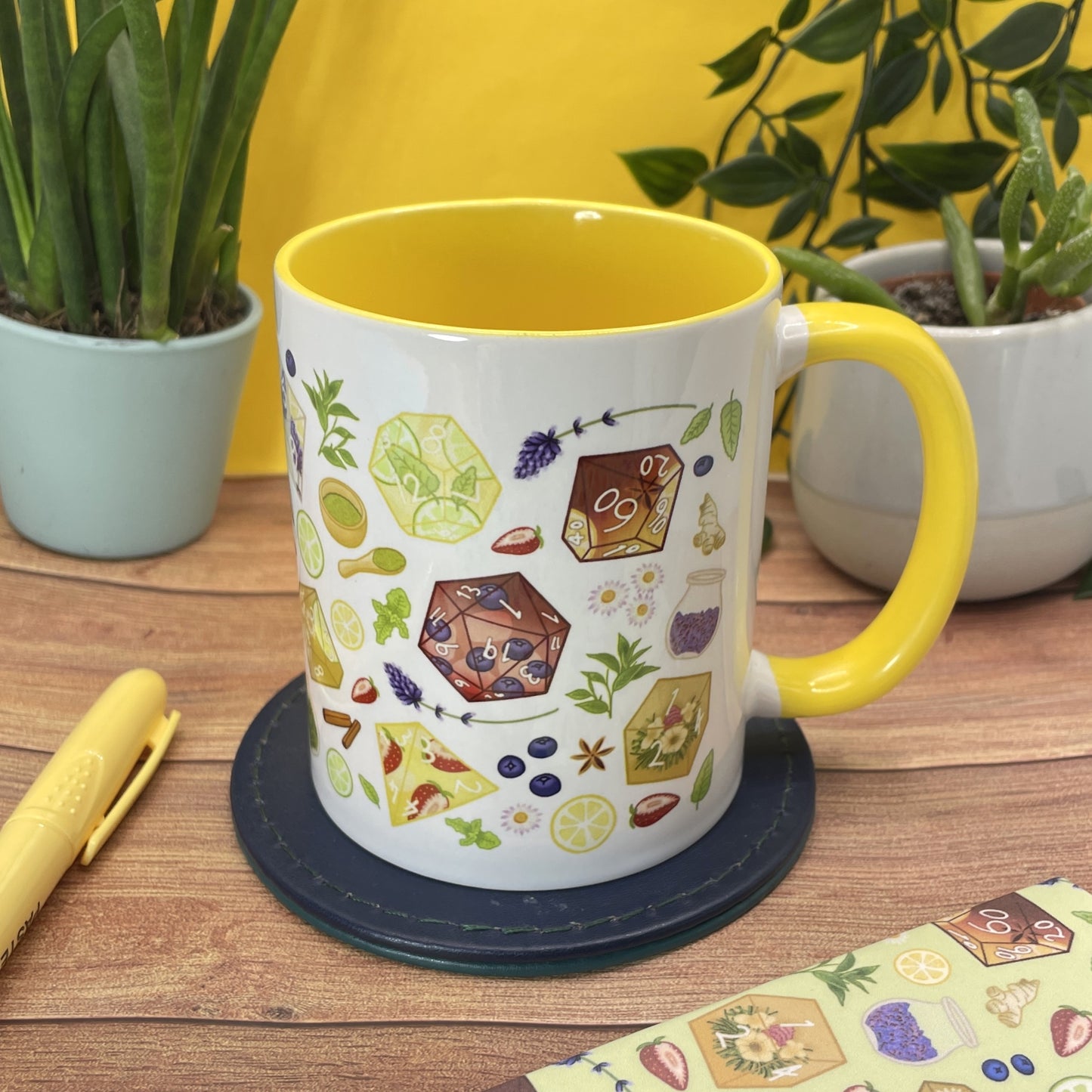 Tea Dice Mug of Holding