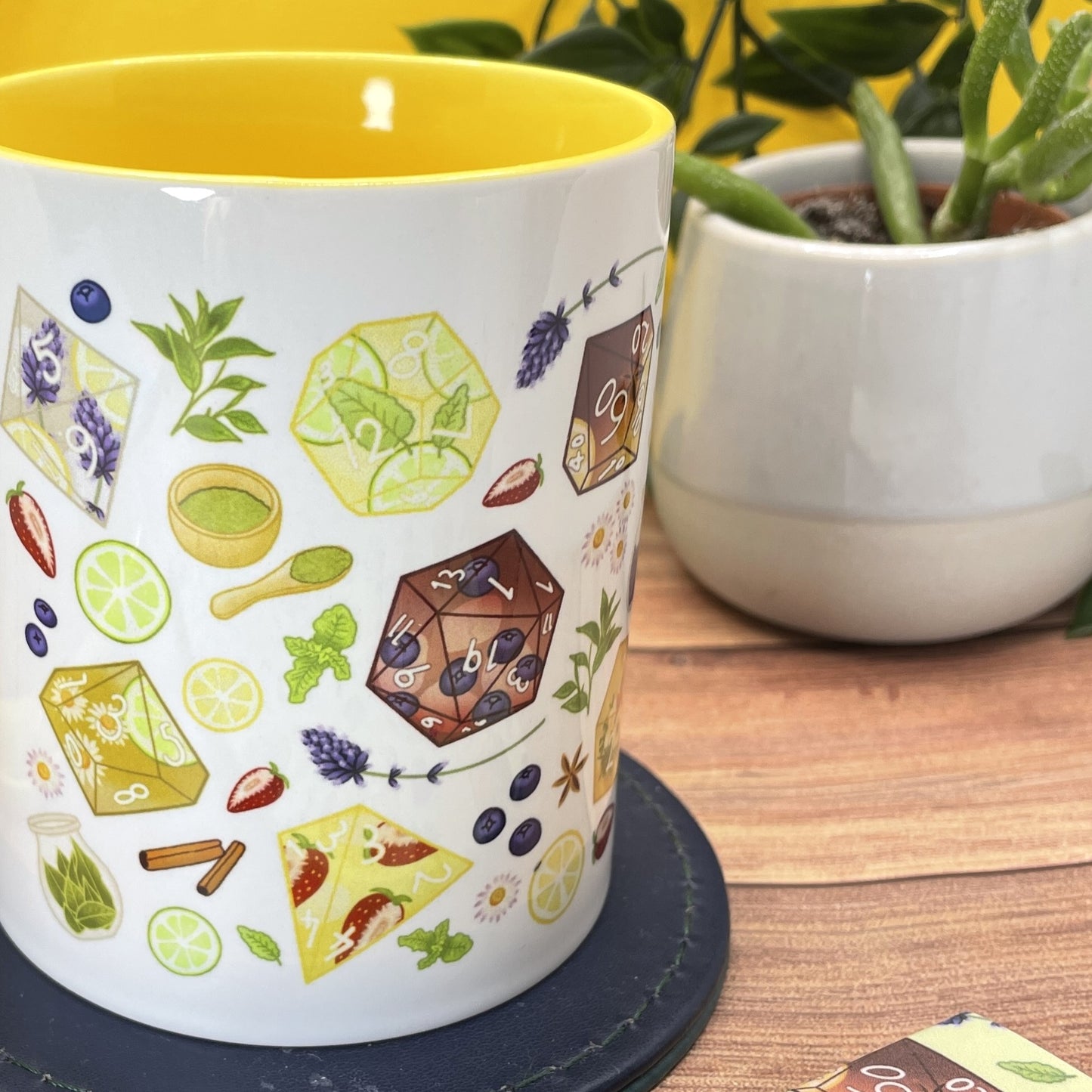 Tea Dice Mug of Holding