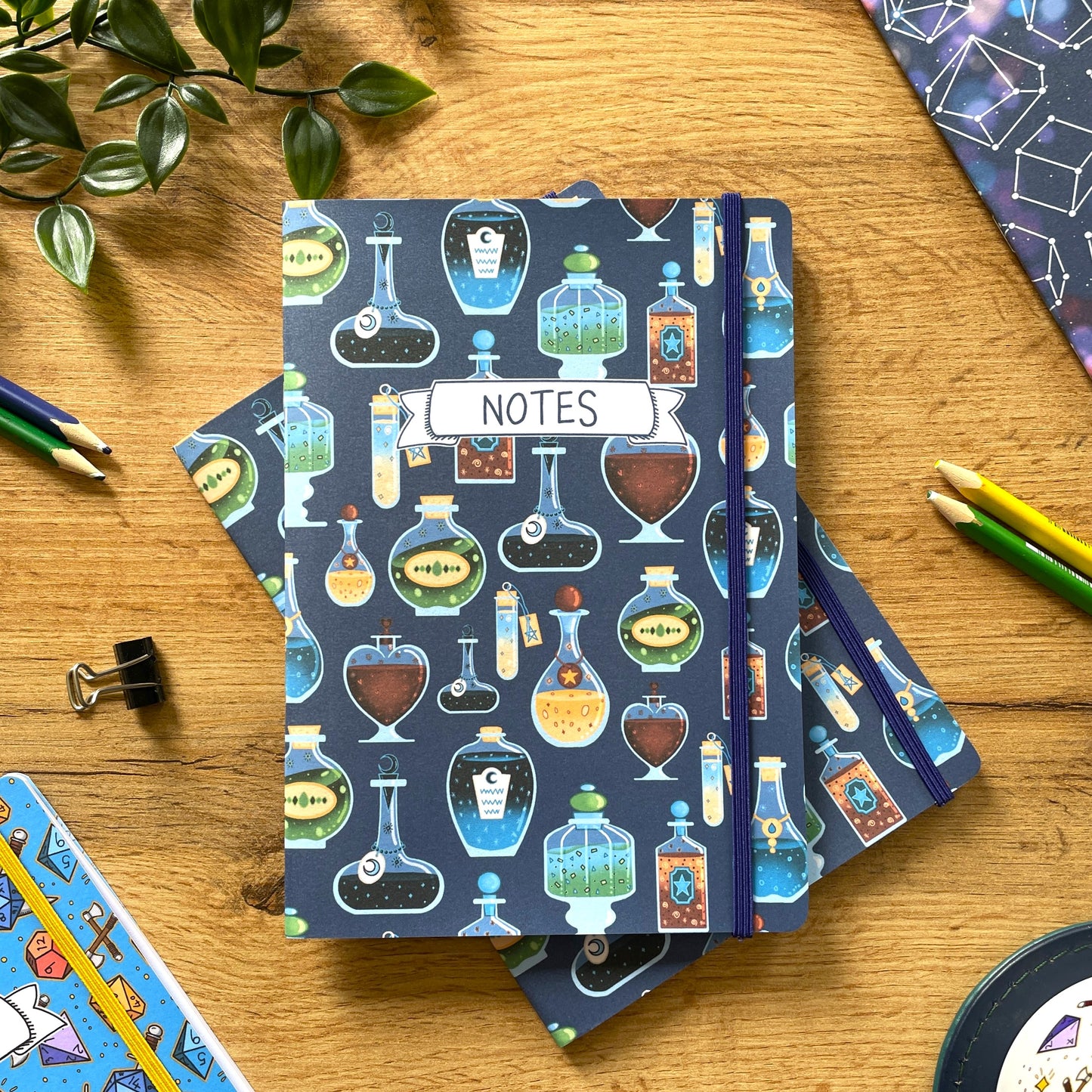Potion Bottle A5 Notebook with Strap