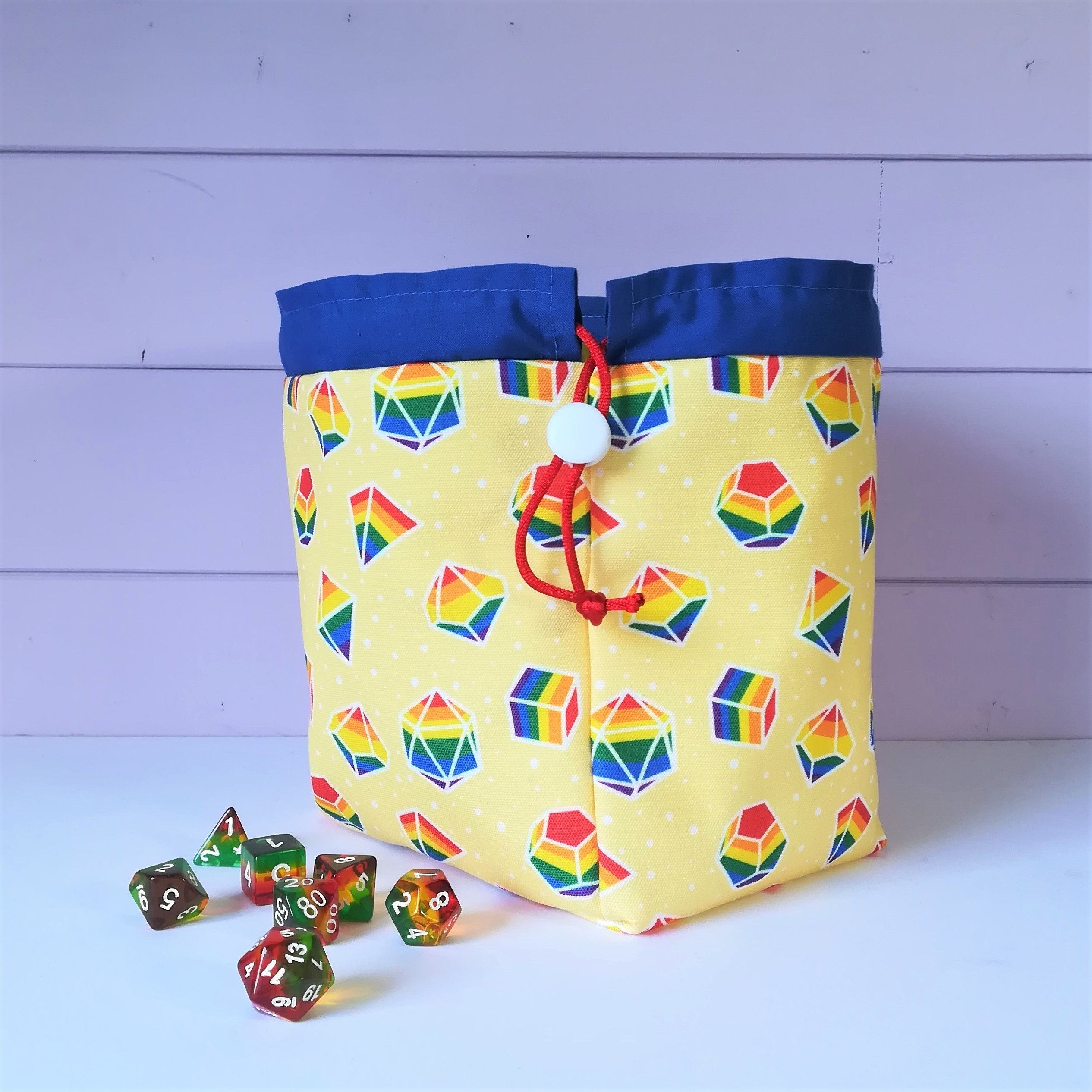 Rainbow Dice Dice Bags