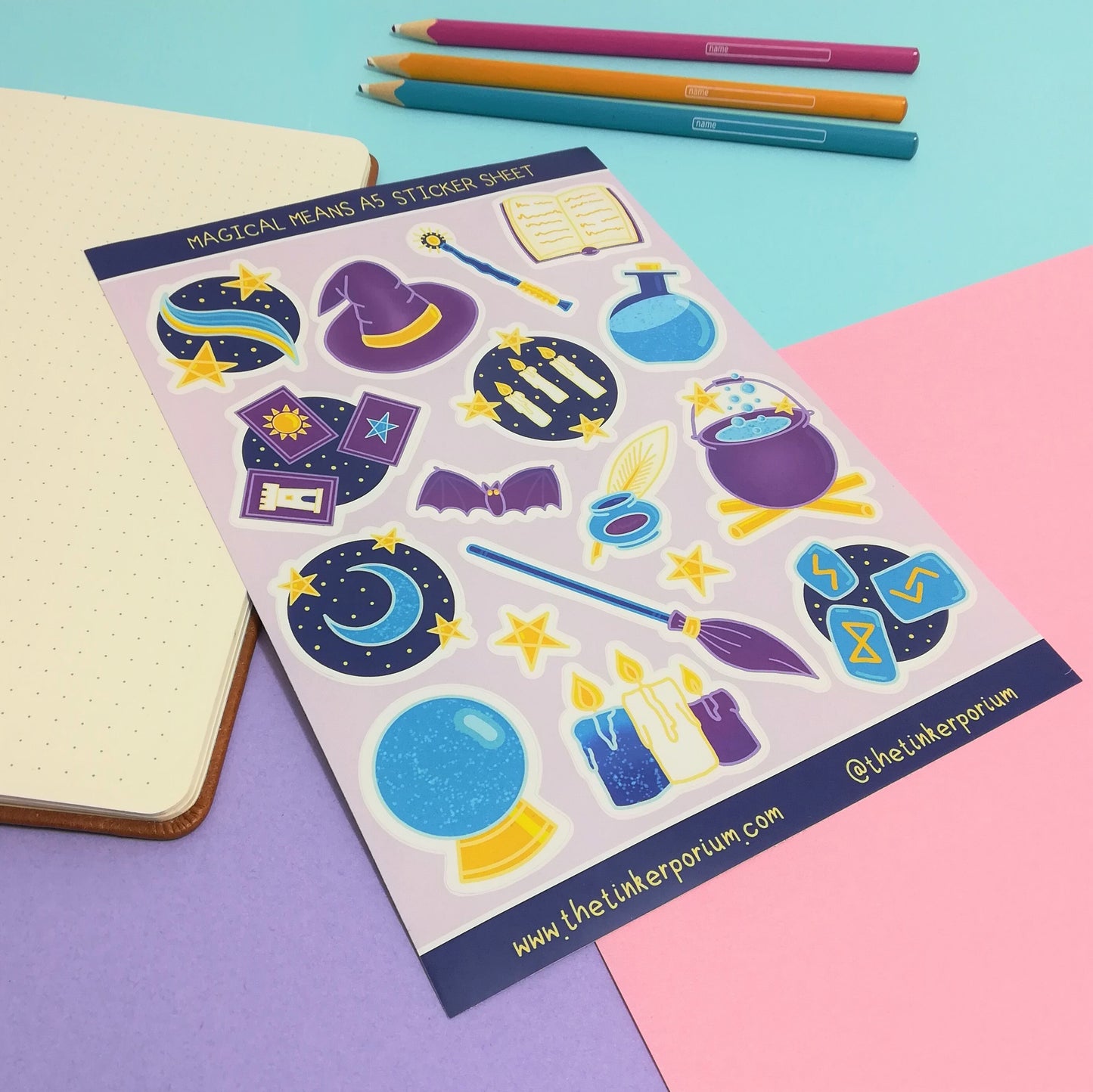 Magical Means A5 Planner Sticker set