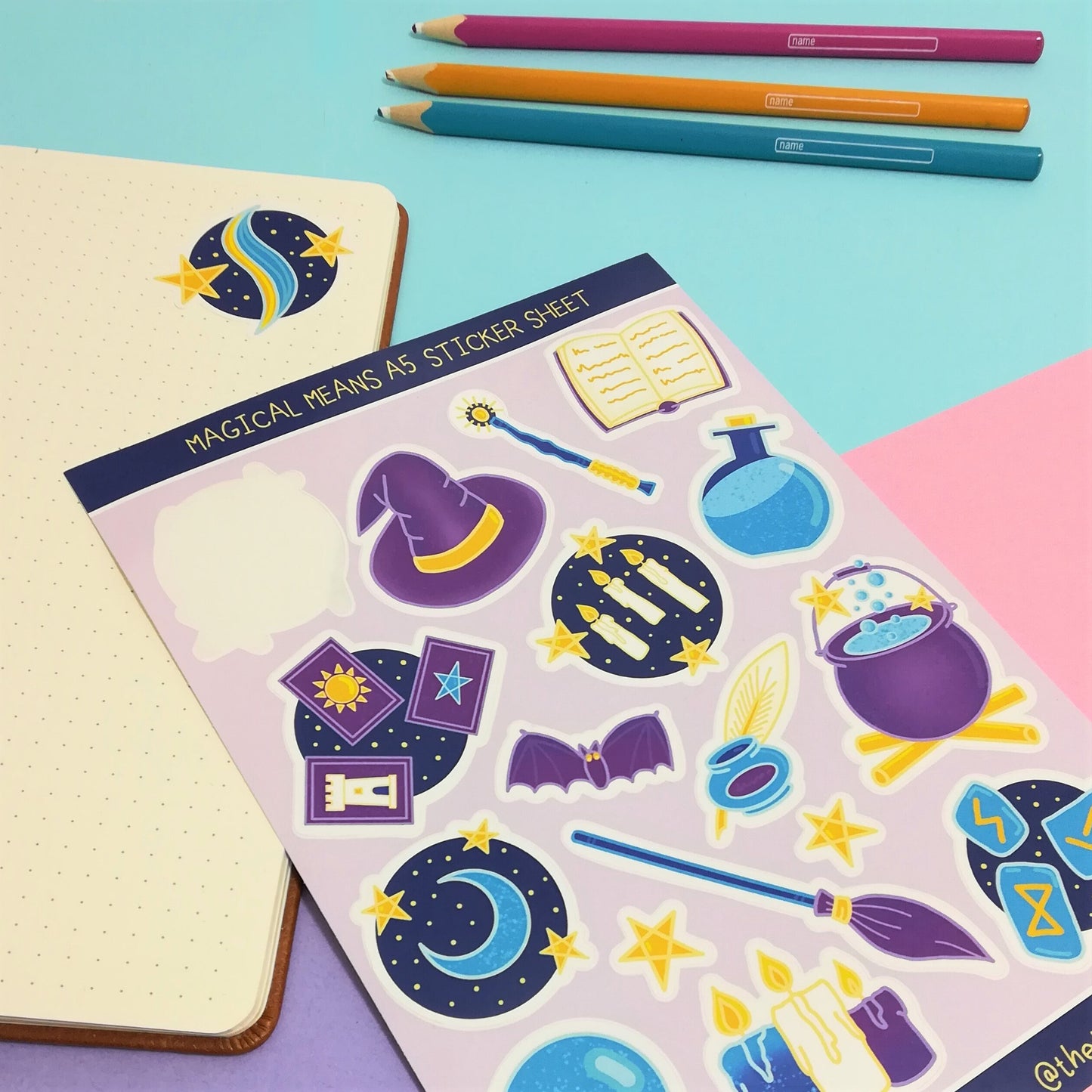 Magical Means A5 Planner Sticker set
