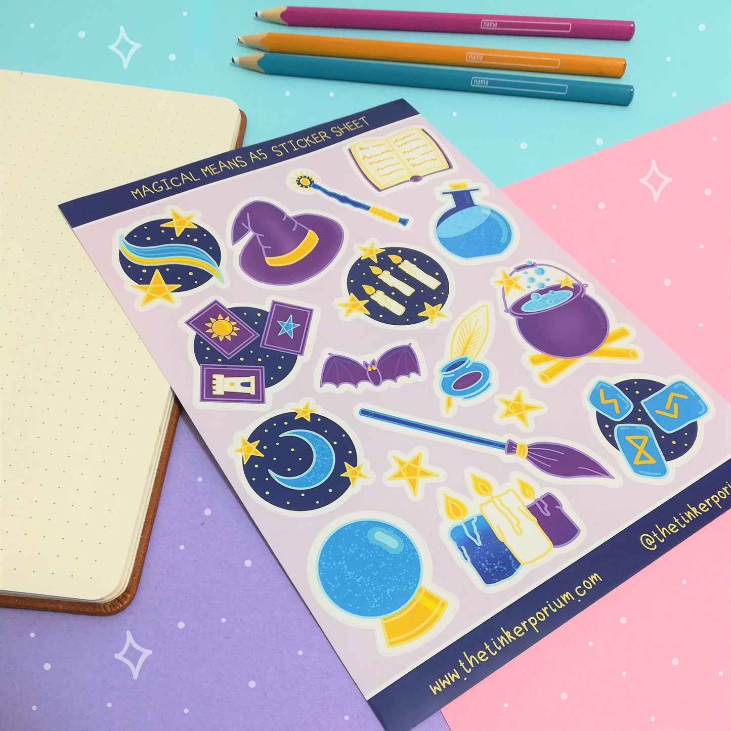 Magical Means A5 Planner Sticker set