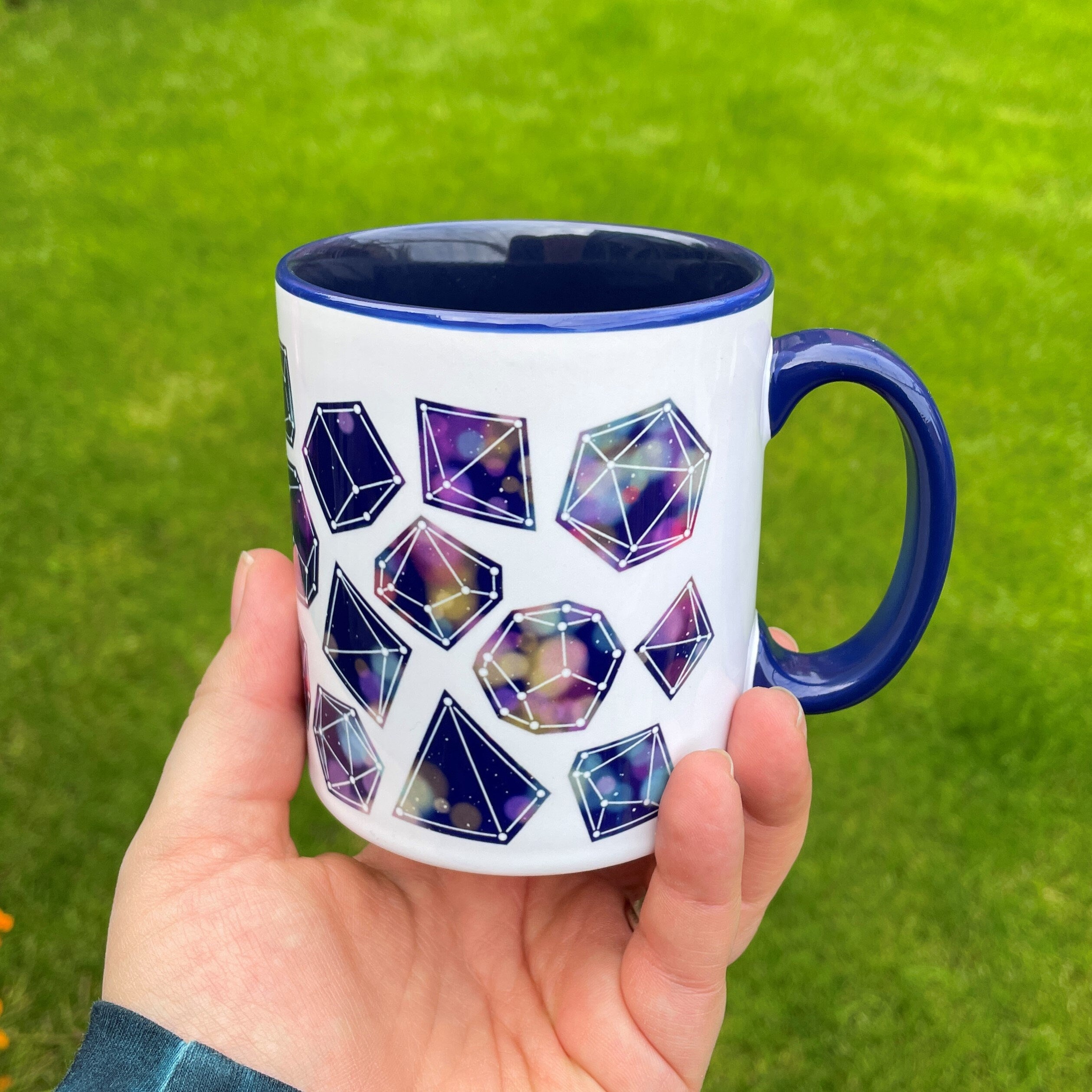 Starry Dice Mug of Holding