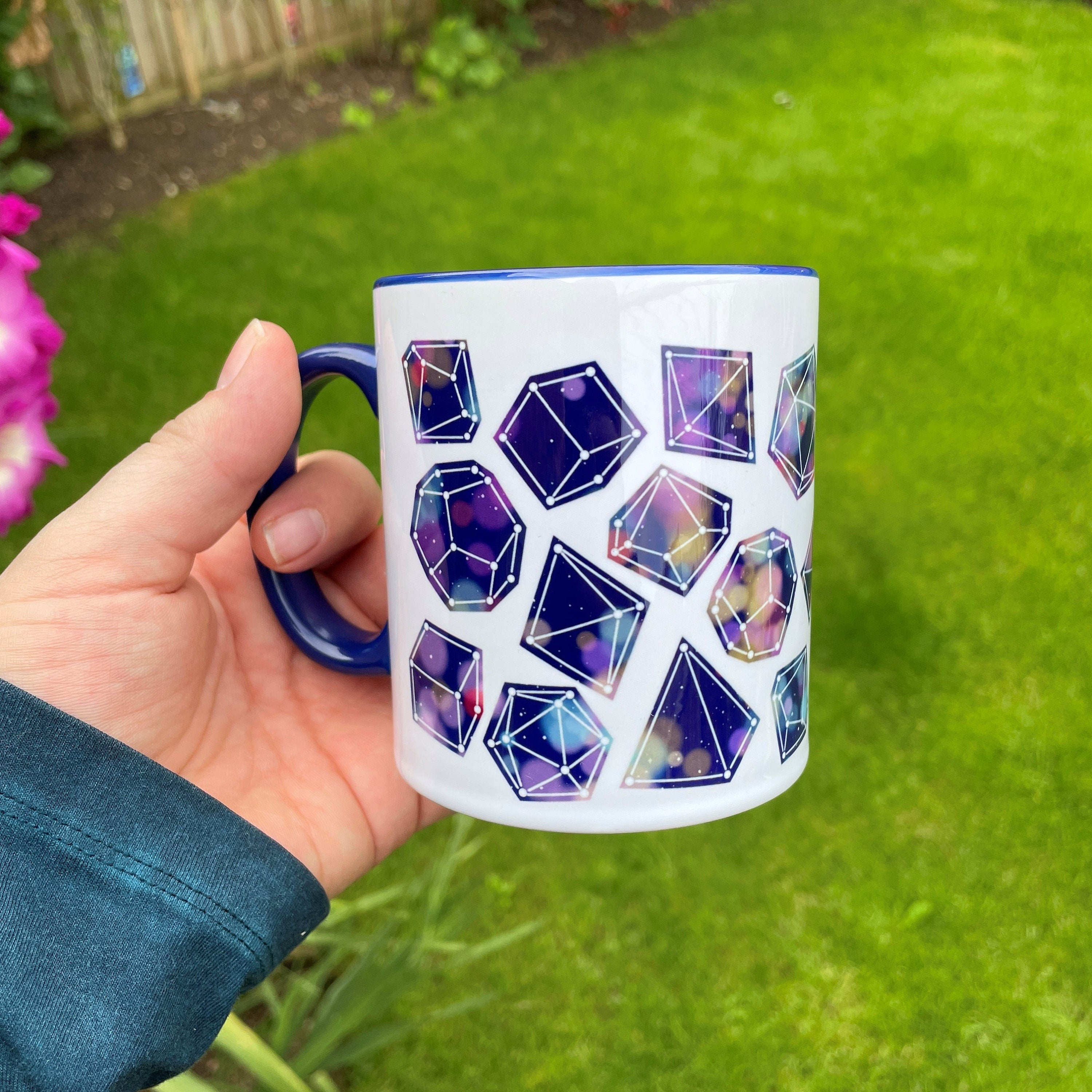 Starry Dice Mug of Holding