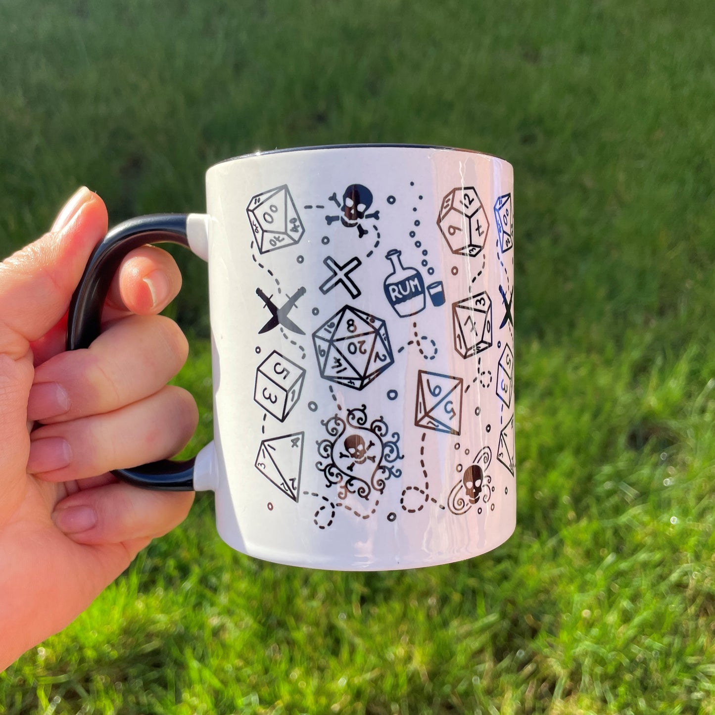 Gothic Pirate Mug of Holding
