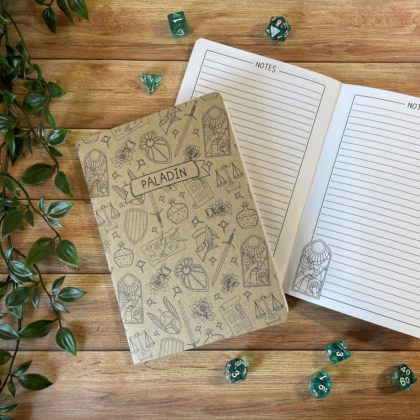 Paladin's Oath Pattern A5 D&D5e Character Book
