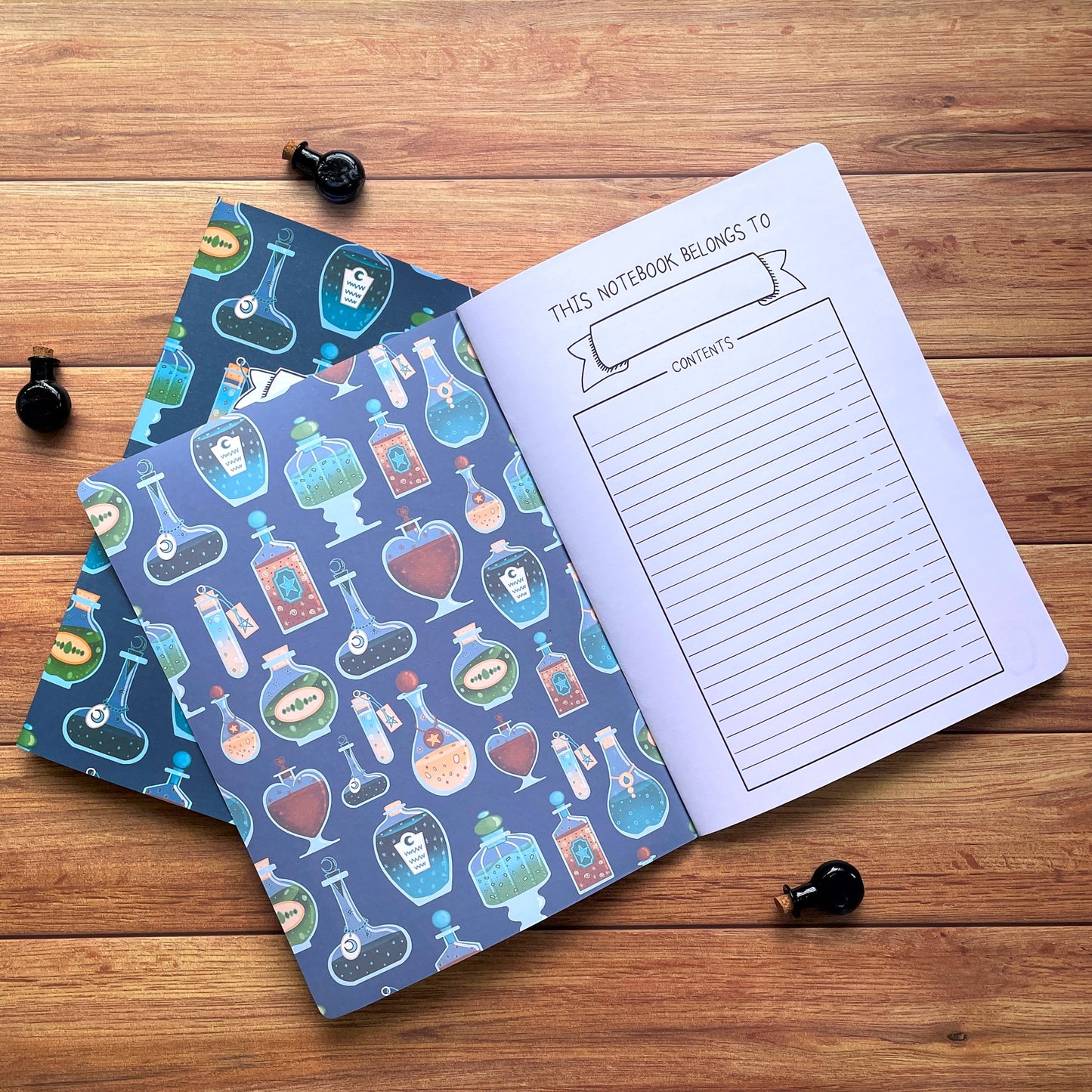 Potion Bottle A5 Notebook with Strap