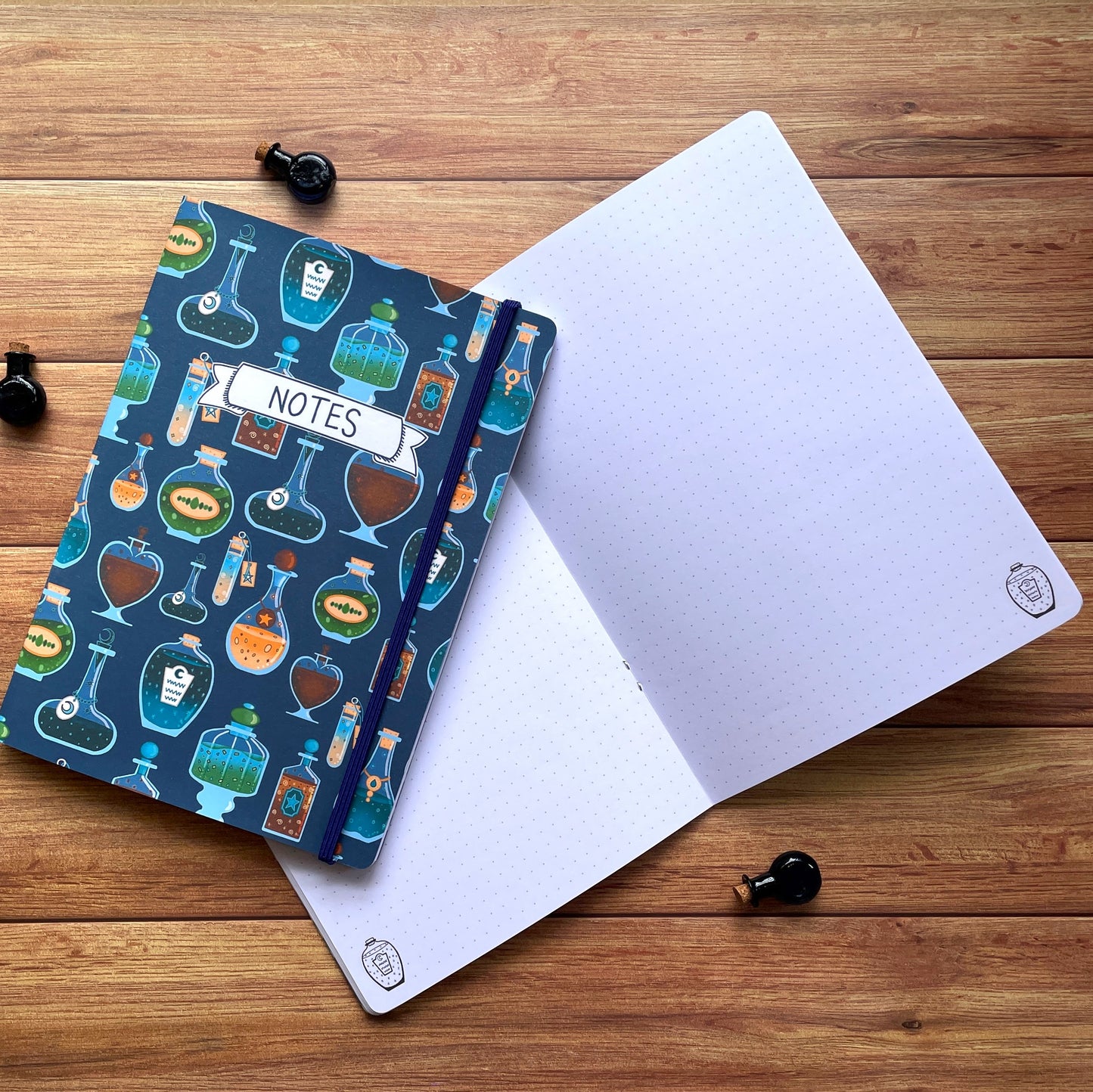Potion Bottle A5 Notebook with Strap