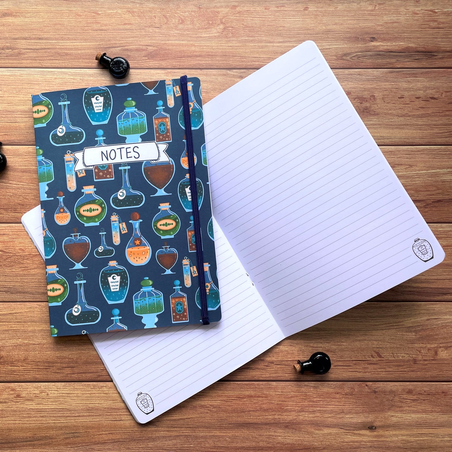Potion Bottle A5 Notebook with Strap