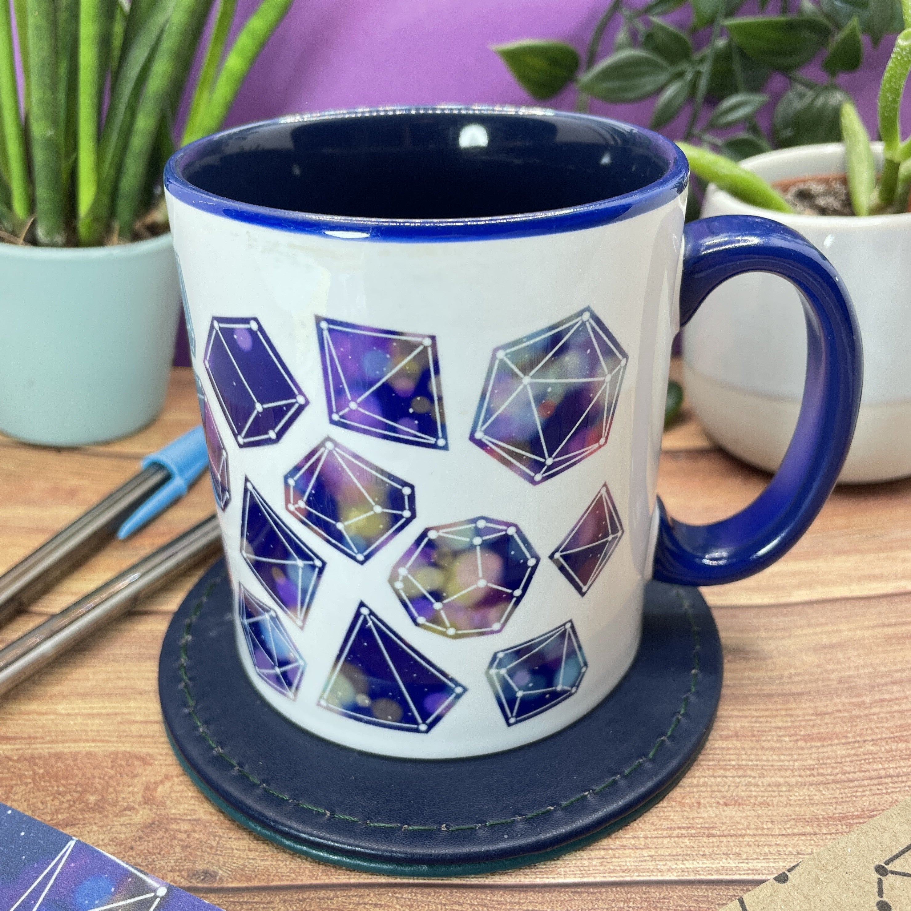 Starry Dice Mug of Holding