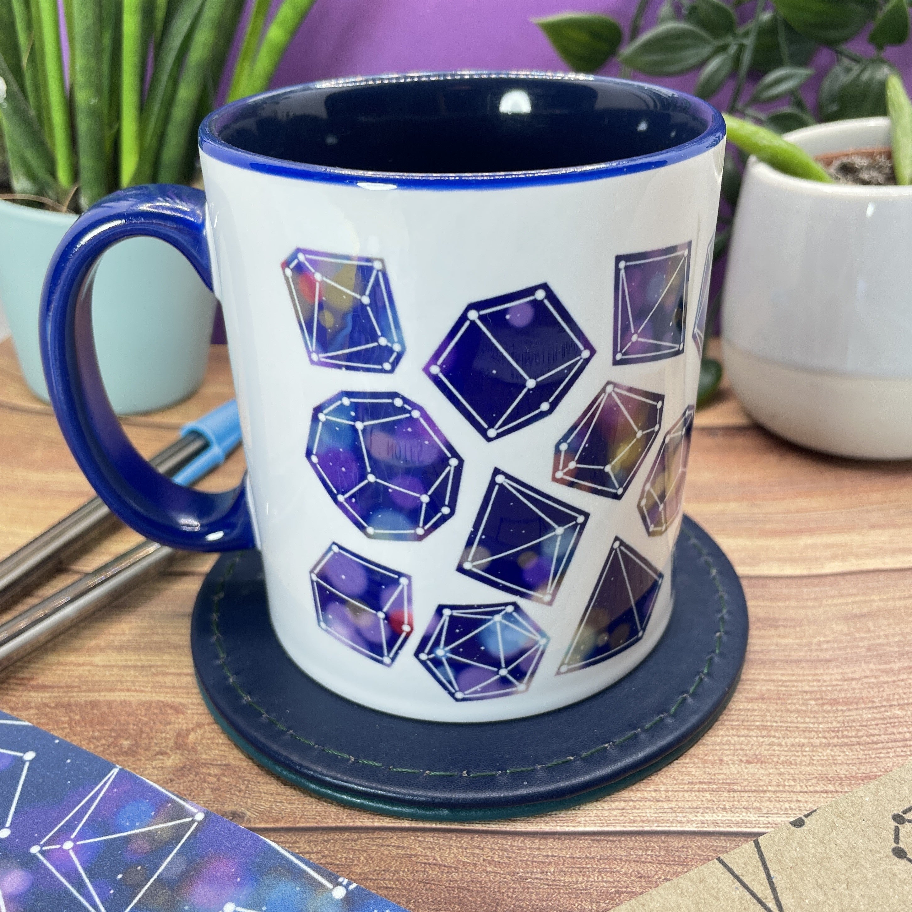 Starry Dice Mug of Holding