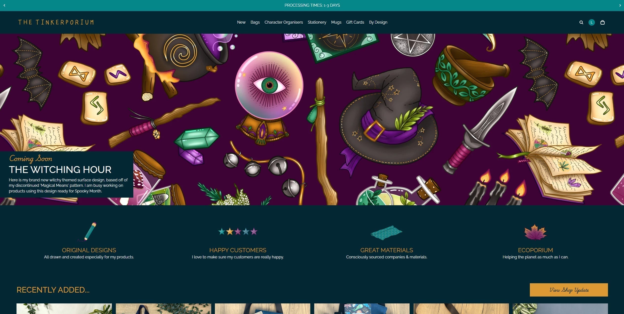 Witchy Things & New Website