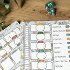 Artificer's Workshop A5 D&D5e Skill Card set