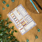 Autumn Cosiness A5 Pathfinder Skill Card set