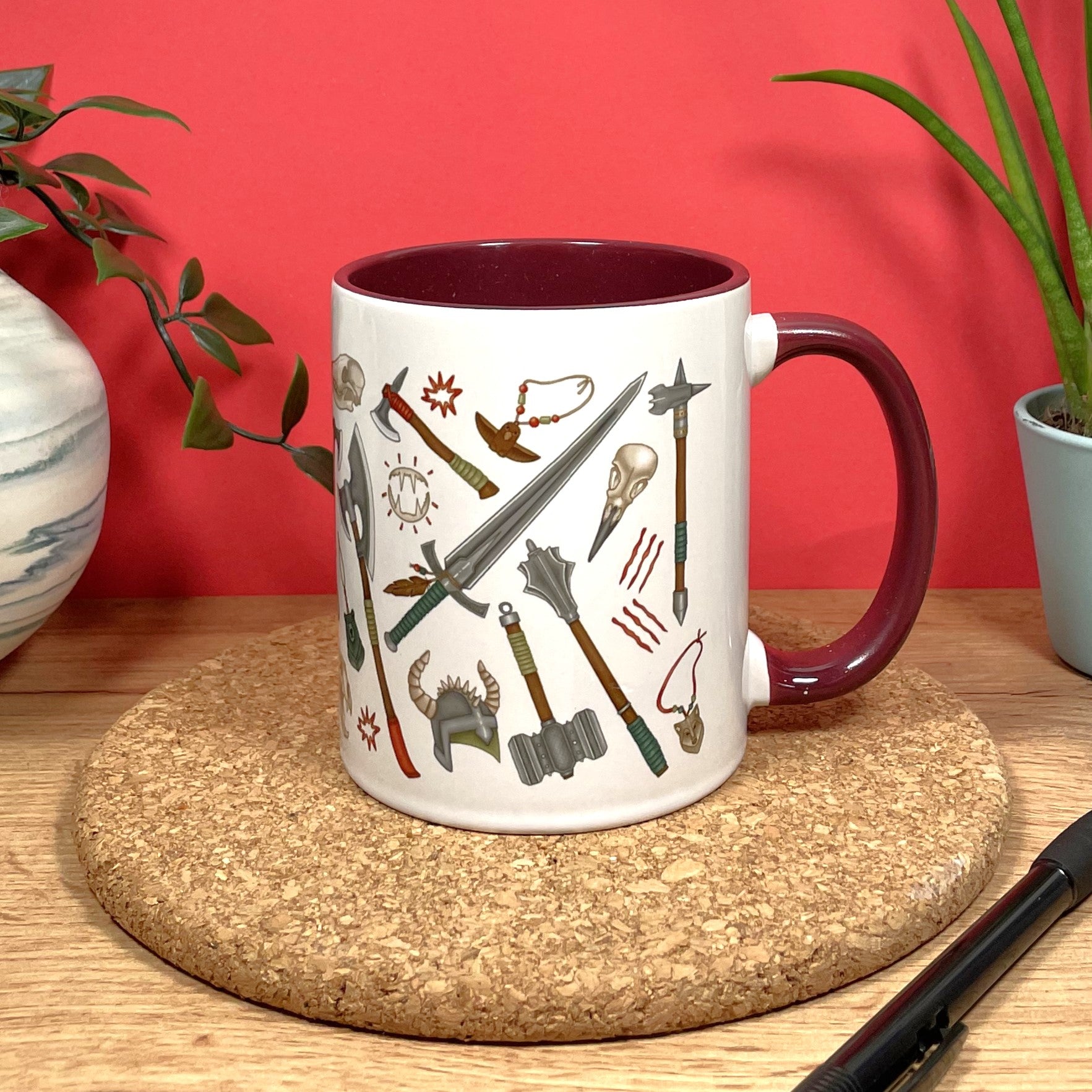 Barbarian's Rage Mug of Holding