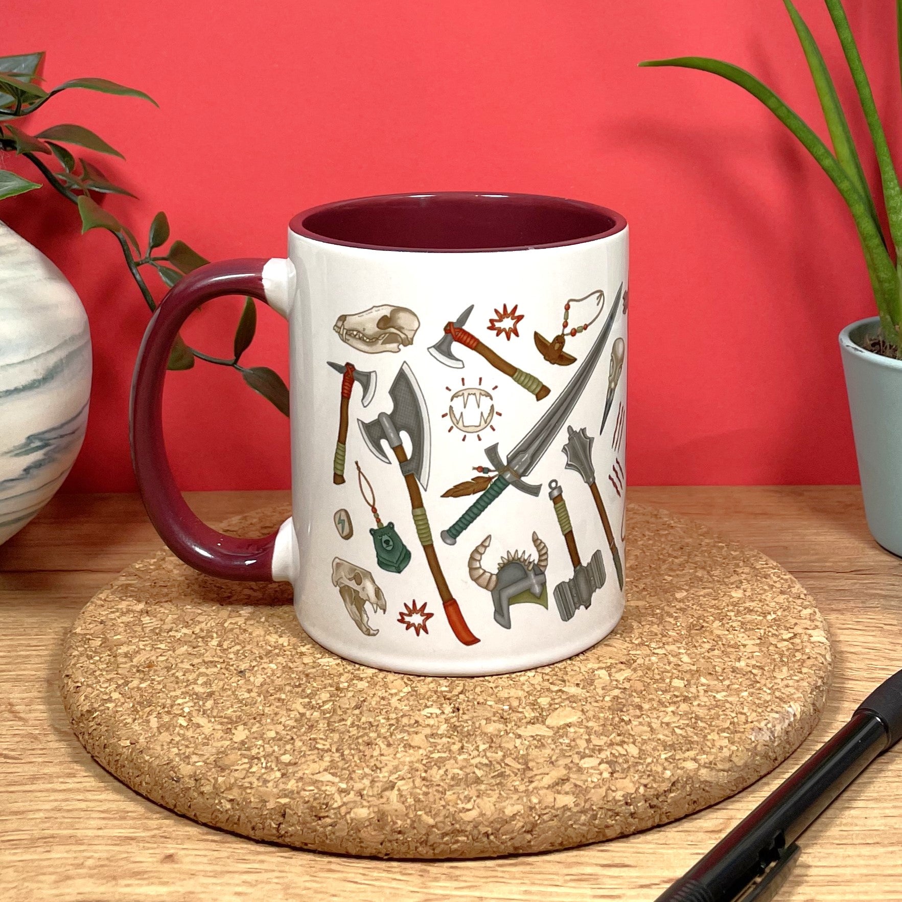 Barbarian's Rage Mug of Holding