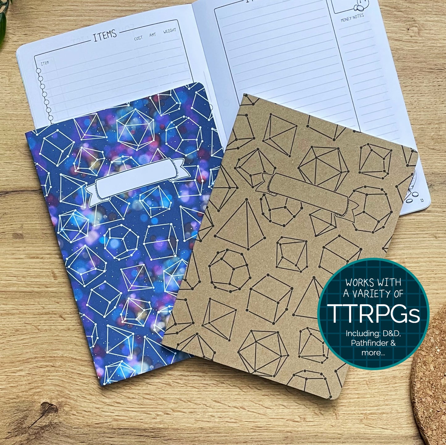 Starry Dice A5 Character Book